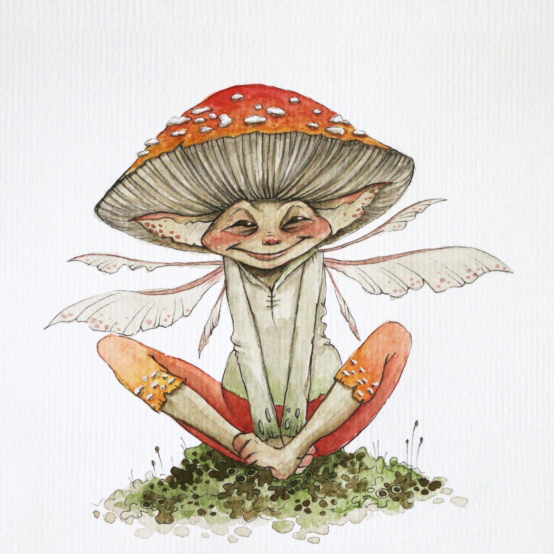 A6 Mini Art Print - Fly Arabic Elf