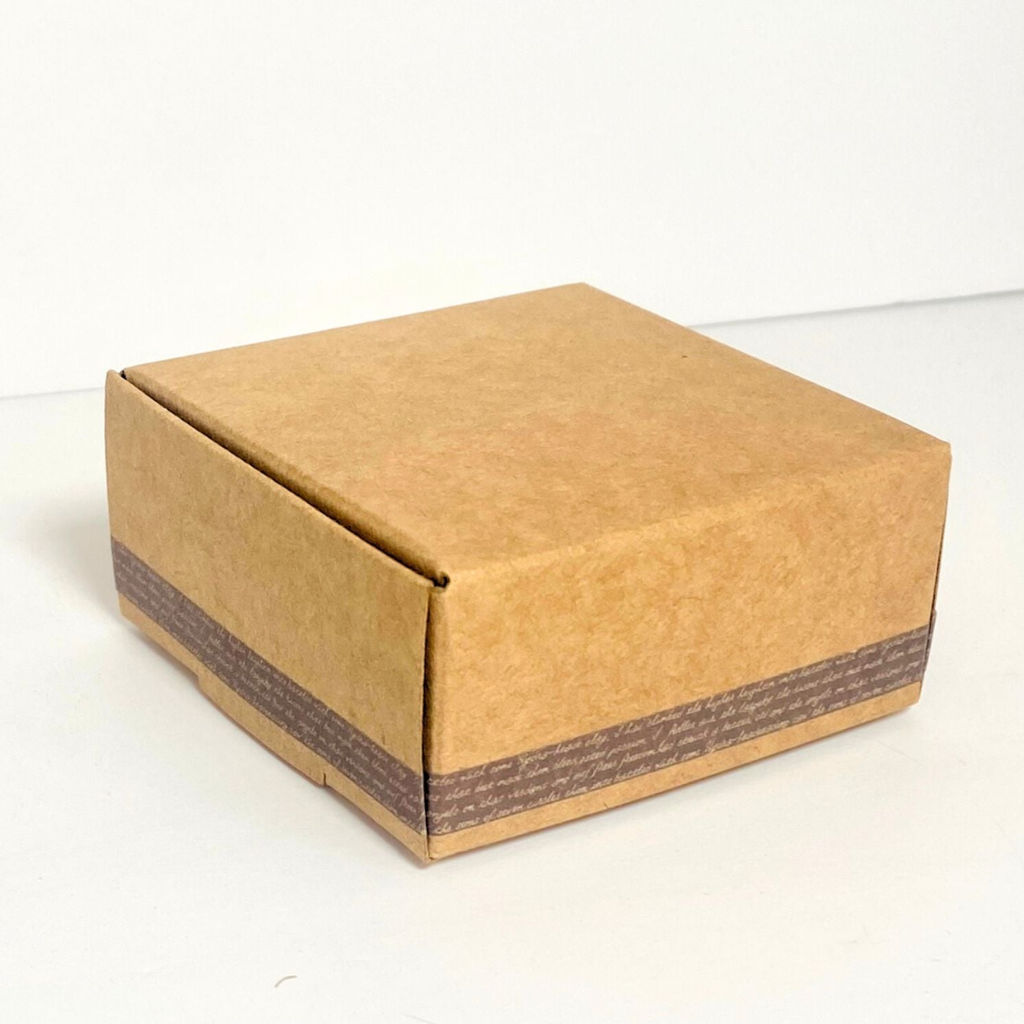 Jewellery gifting box ADD-ON | White or Kraft Brown card | Light-weight | Recyclable | Add to Lánua orders only