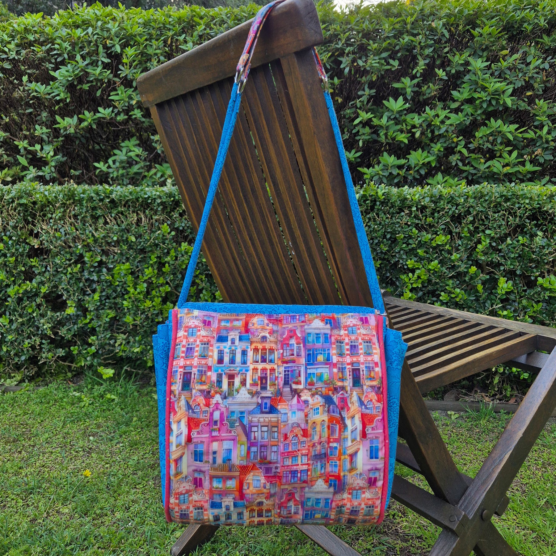 Large Knitting Project Bag – Convertible Shoulder Bag