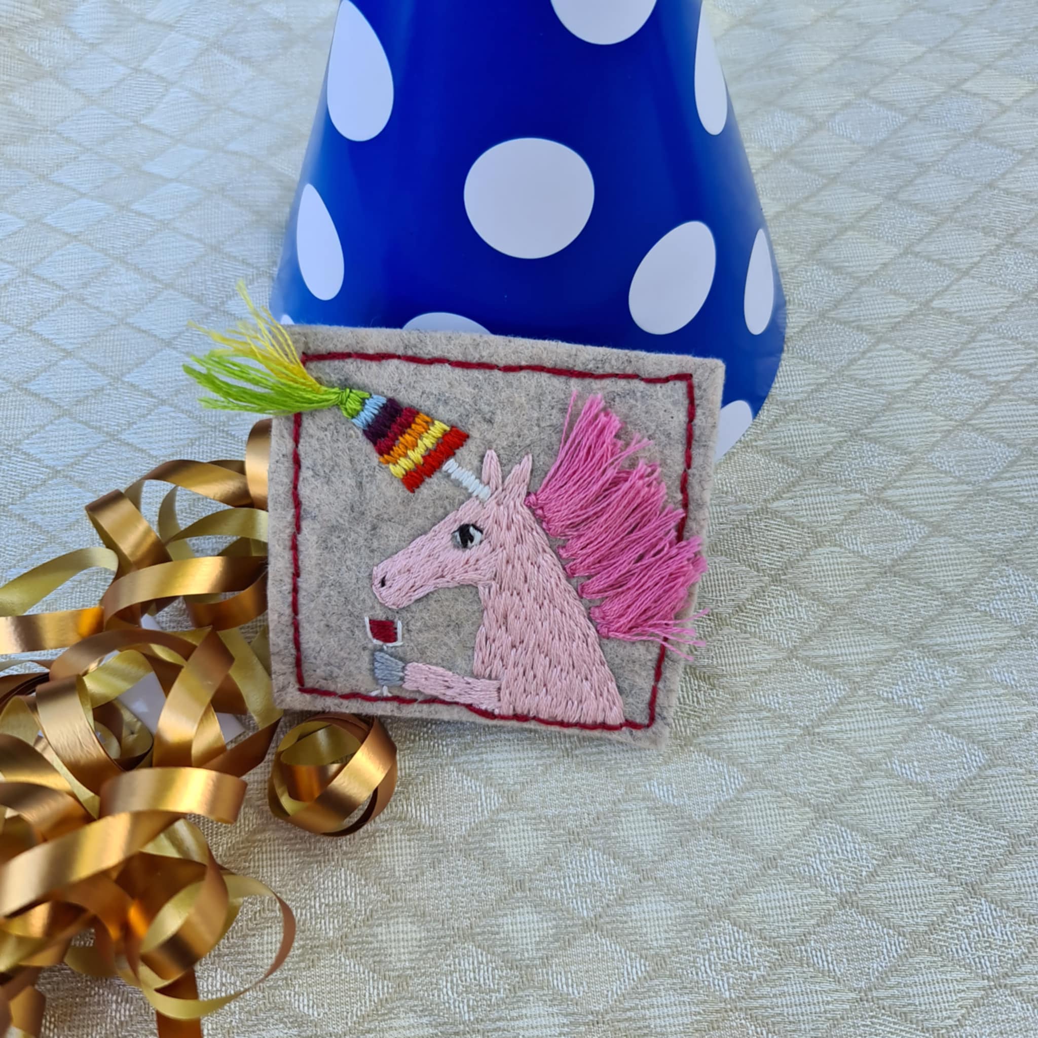 Unicorn Brooch