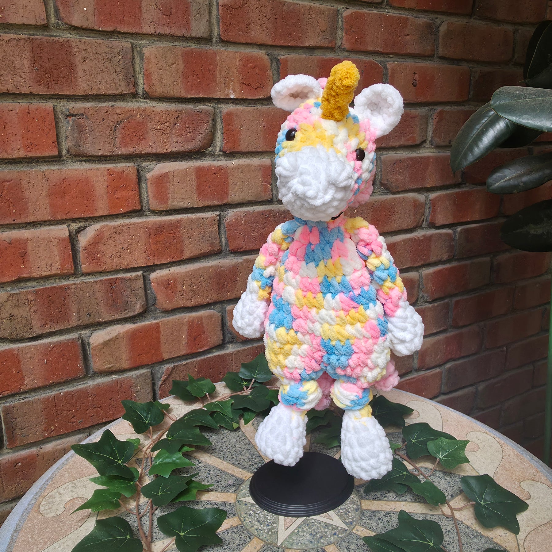 🌈🦄 Poppy, the Rainbow Dream Unicorn Lovey 🦄🌈