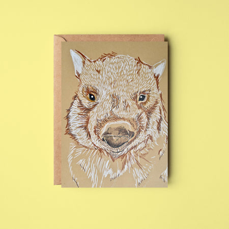 Wombat | Greeting Cards | Australian Native Animals