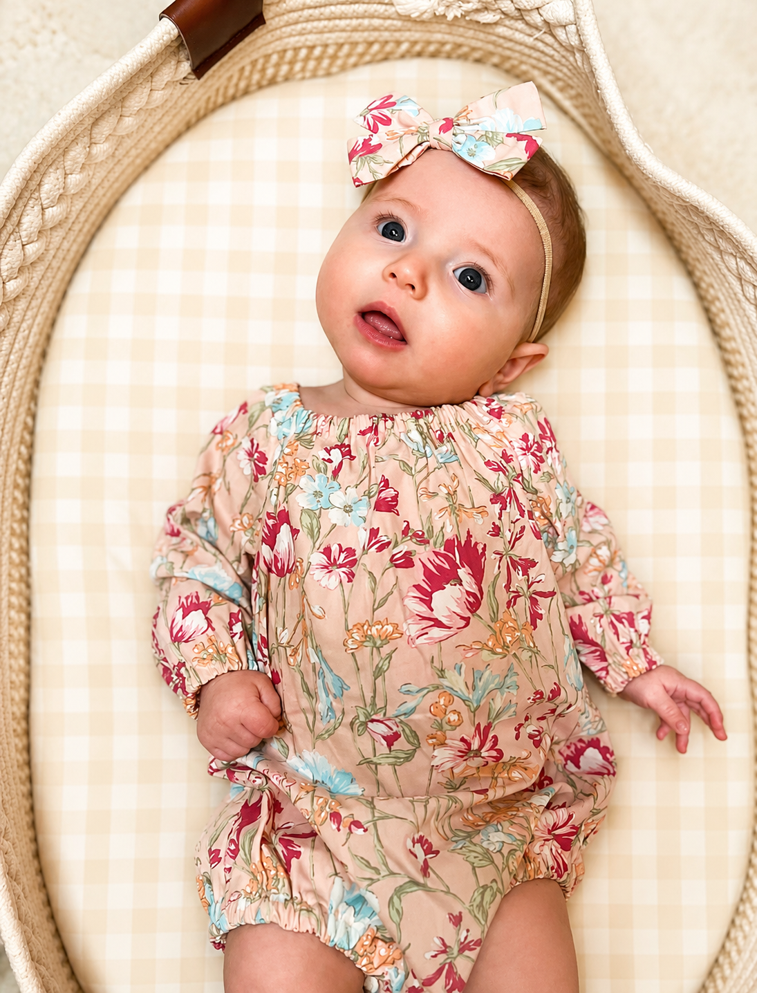 Baby Floral Long Sleeve Seaside Rompers - Mixed Colours and SIZES