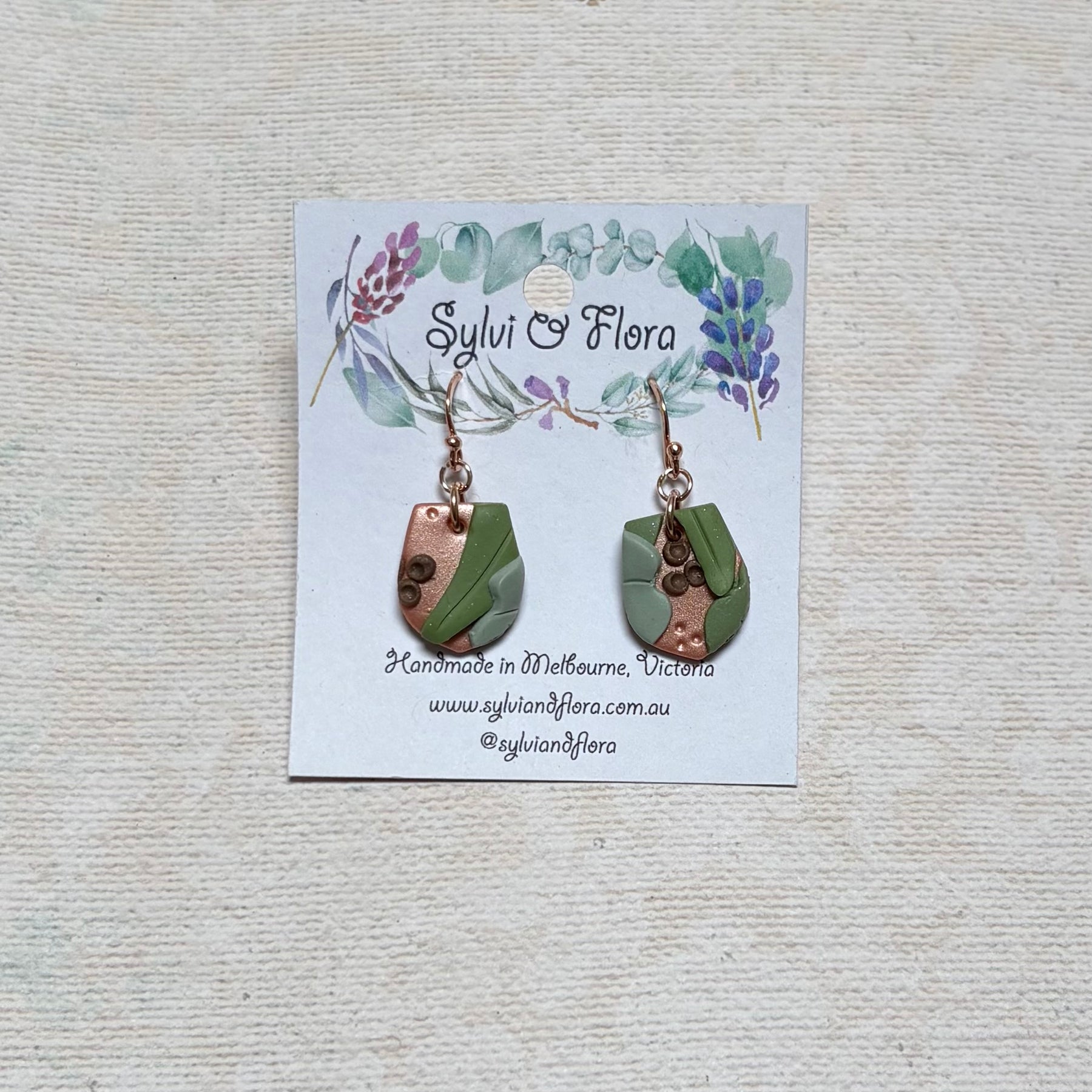 Eucalypts Earrings - Quirky shapes, various sizes