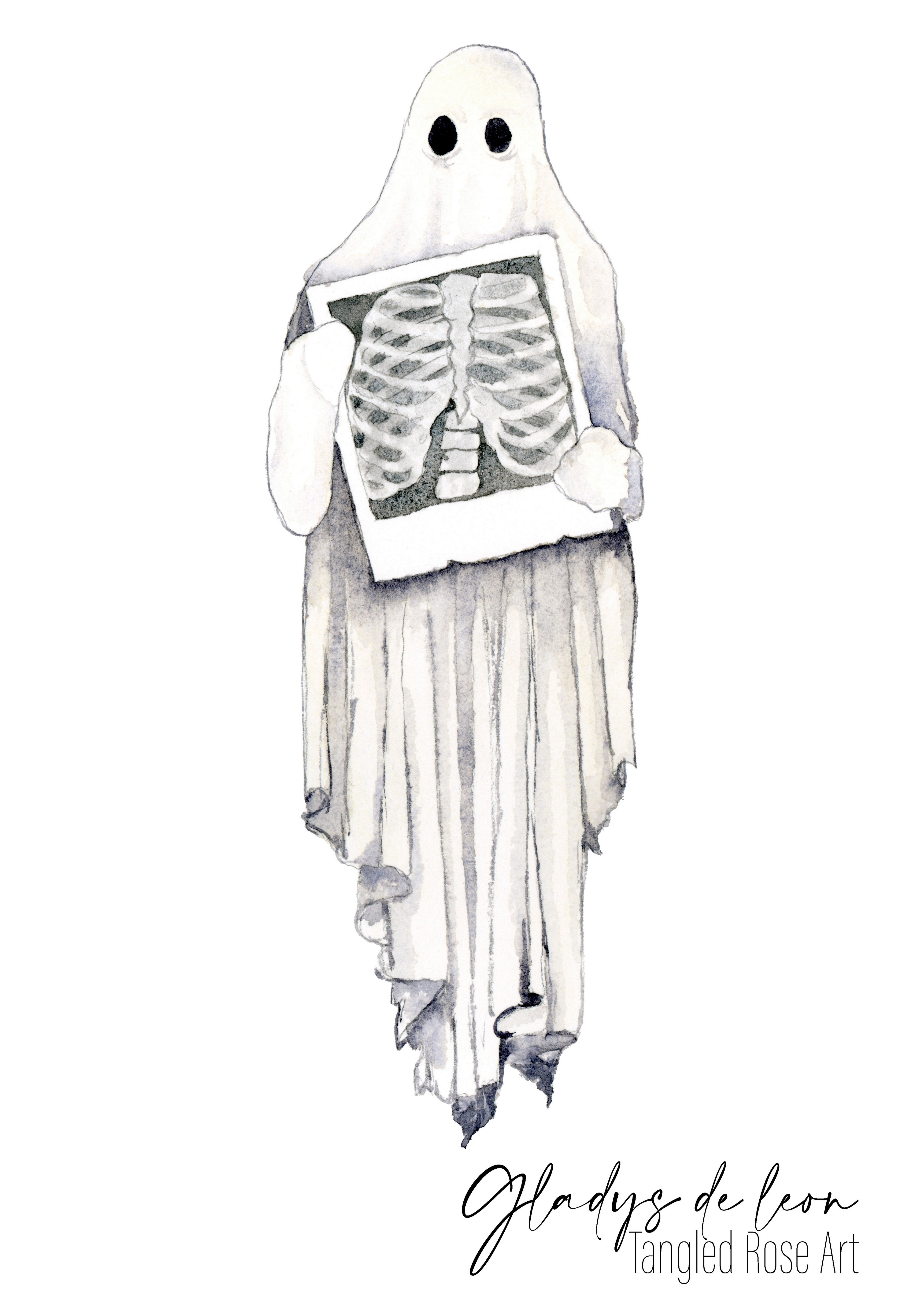 GHOST SERIES COMPLETE BUNDLE 4X6 PRINTS - TANGLED ROSE ART