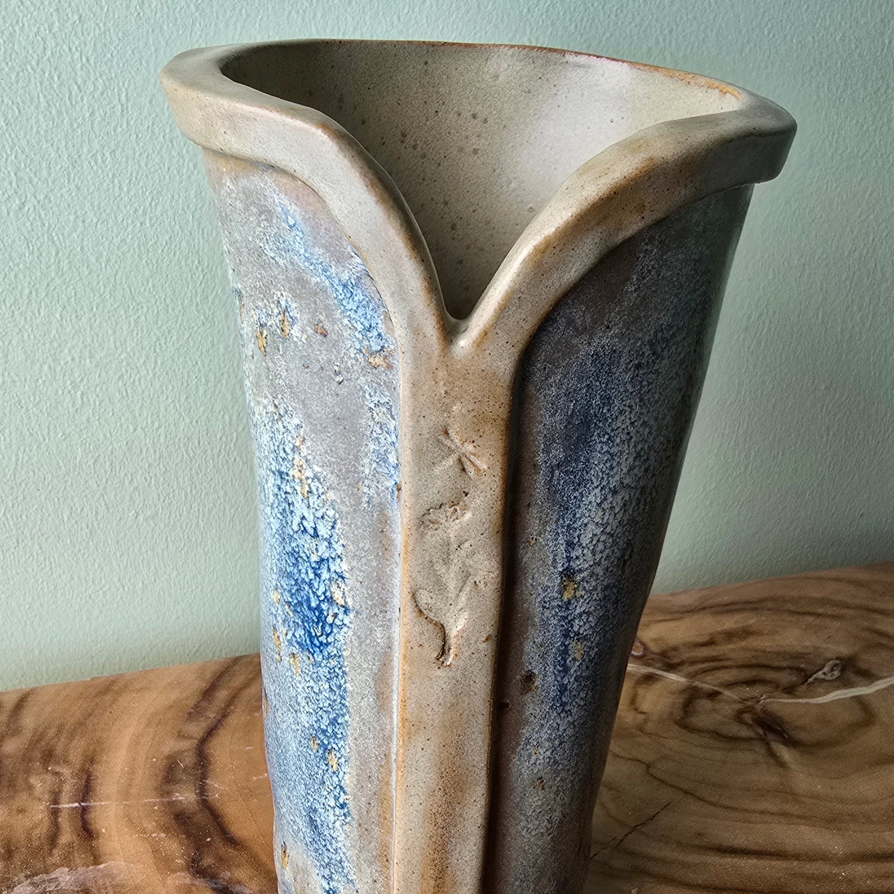 Elegant tall vase