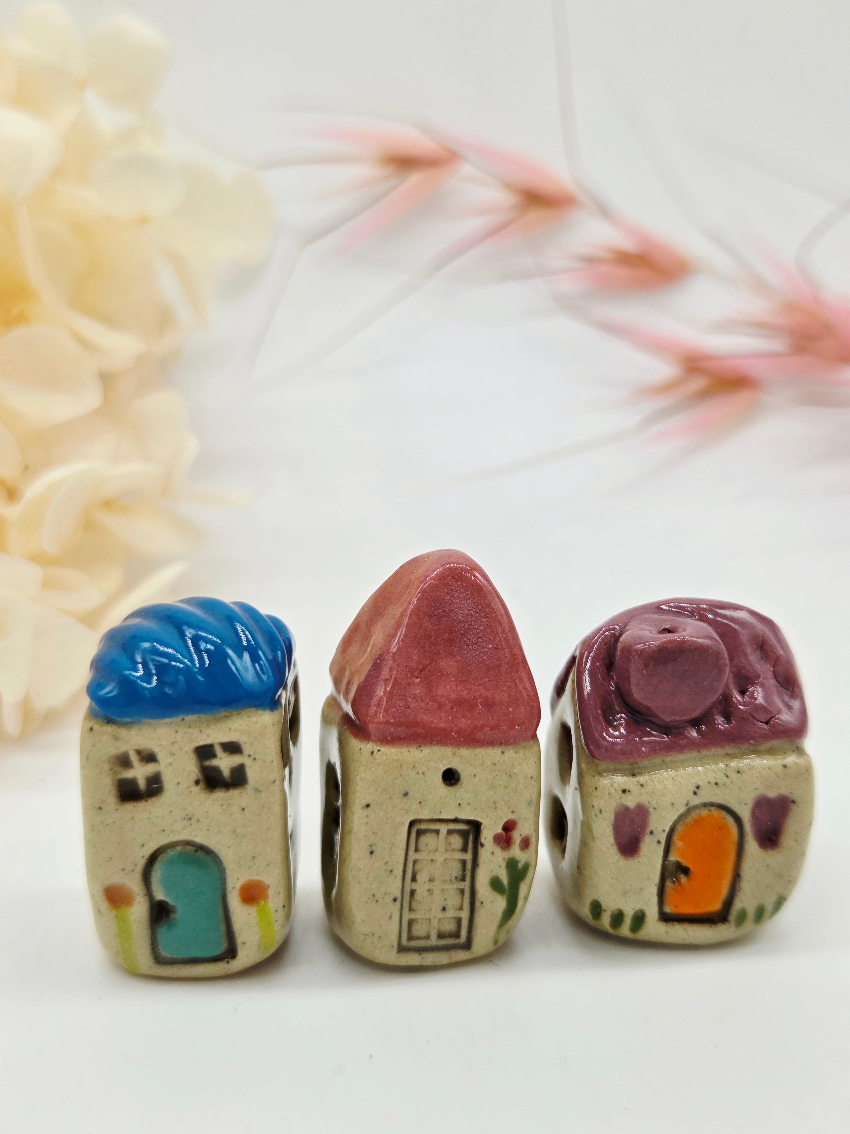 Tiny Ceramic Village -  Bilberry Meadows