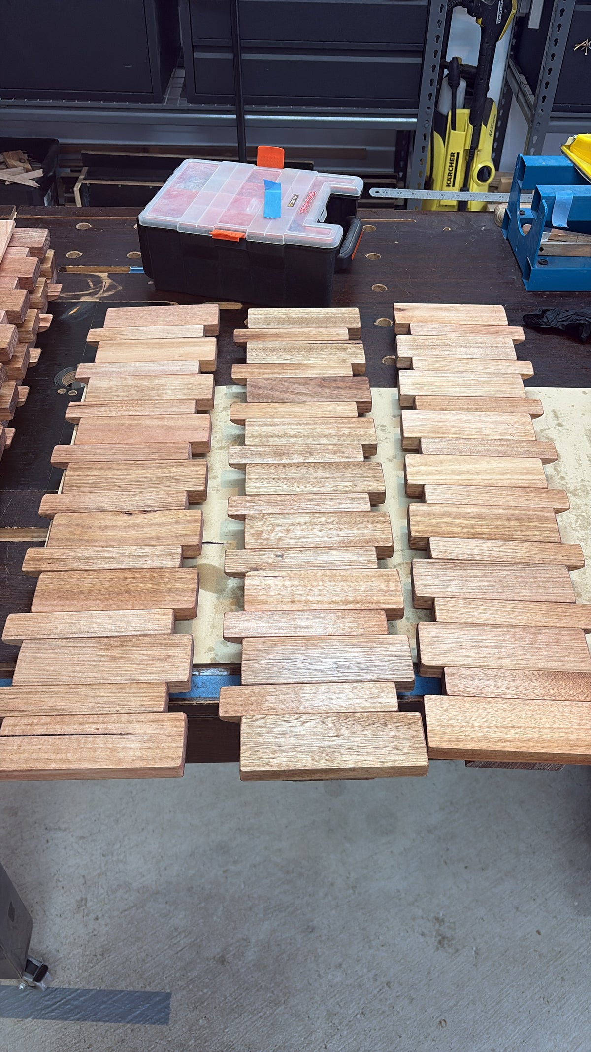 No.2 Tasmanian oak Piano style Coatrack