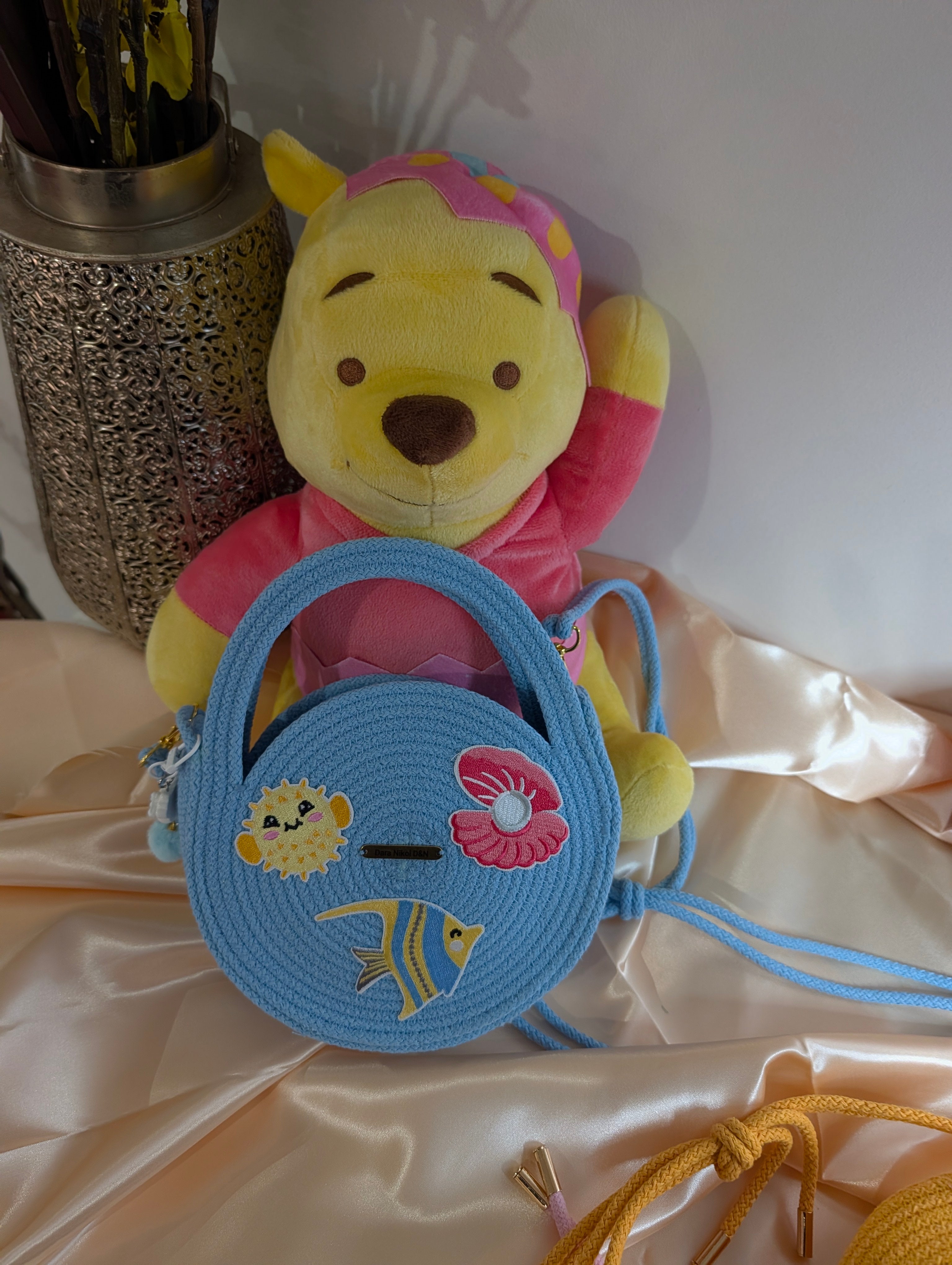 Little Joy Handmade Kids Cotton Cord Bags