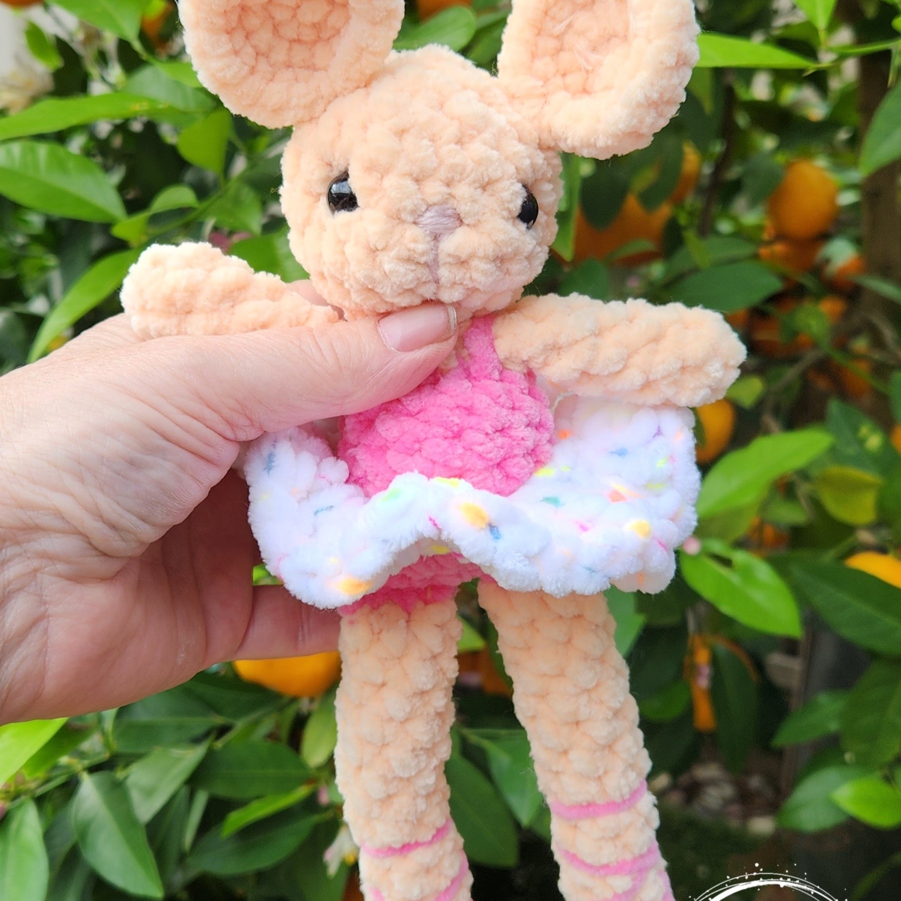 Handmade Plush Mouse with removable Tutu