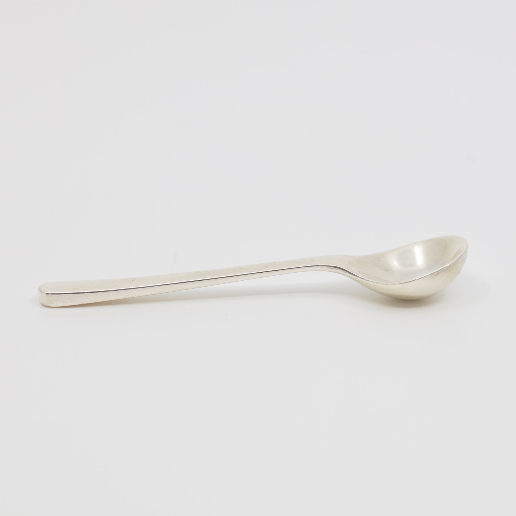 Sterling silver salt spoon