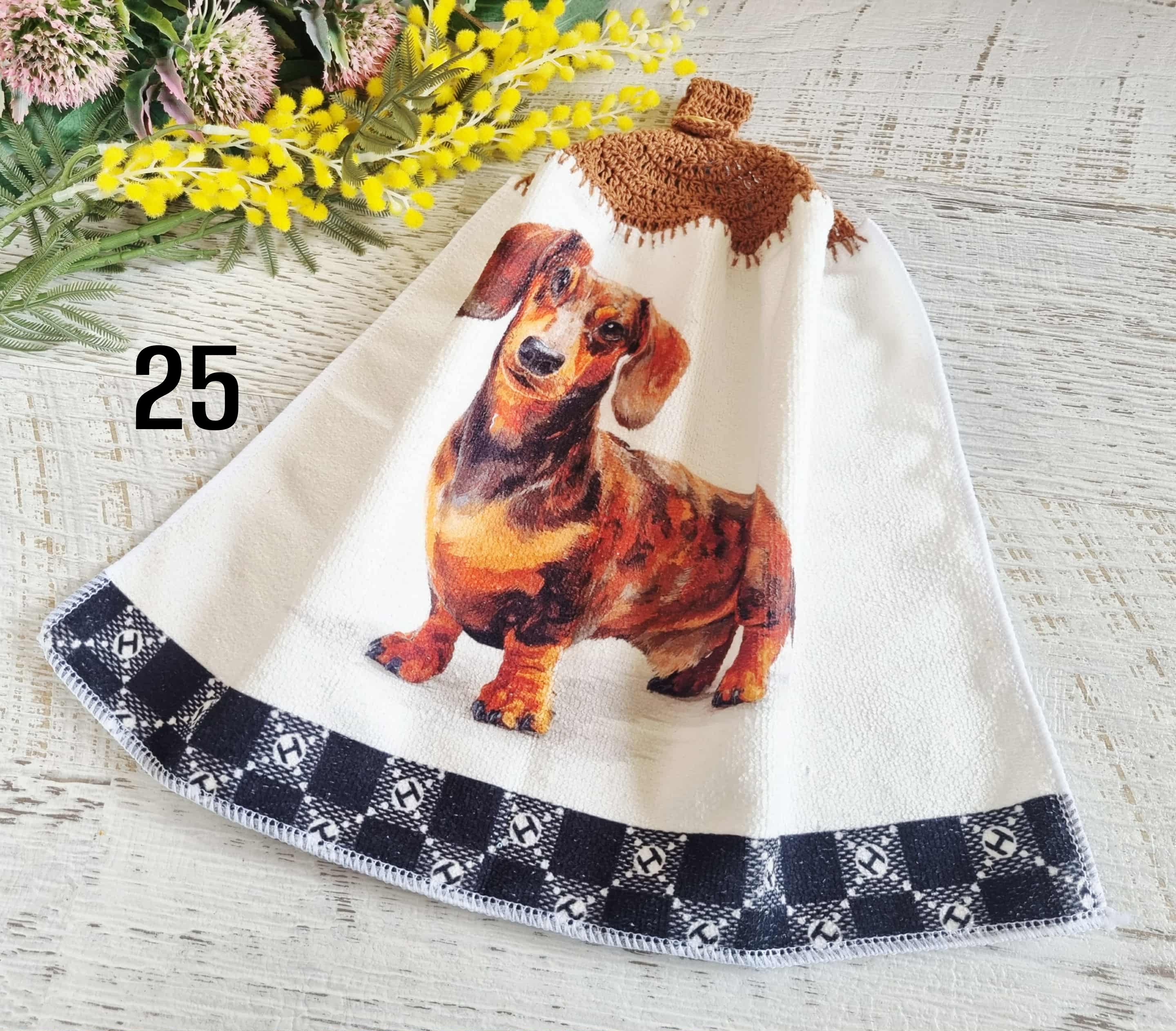 Kitchen Hand Towel | Hanging | Polyester Microfibre | SINGLE LAYER | 9 Styles - 19 - 27