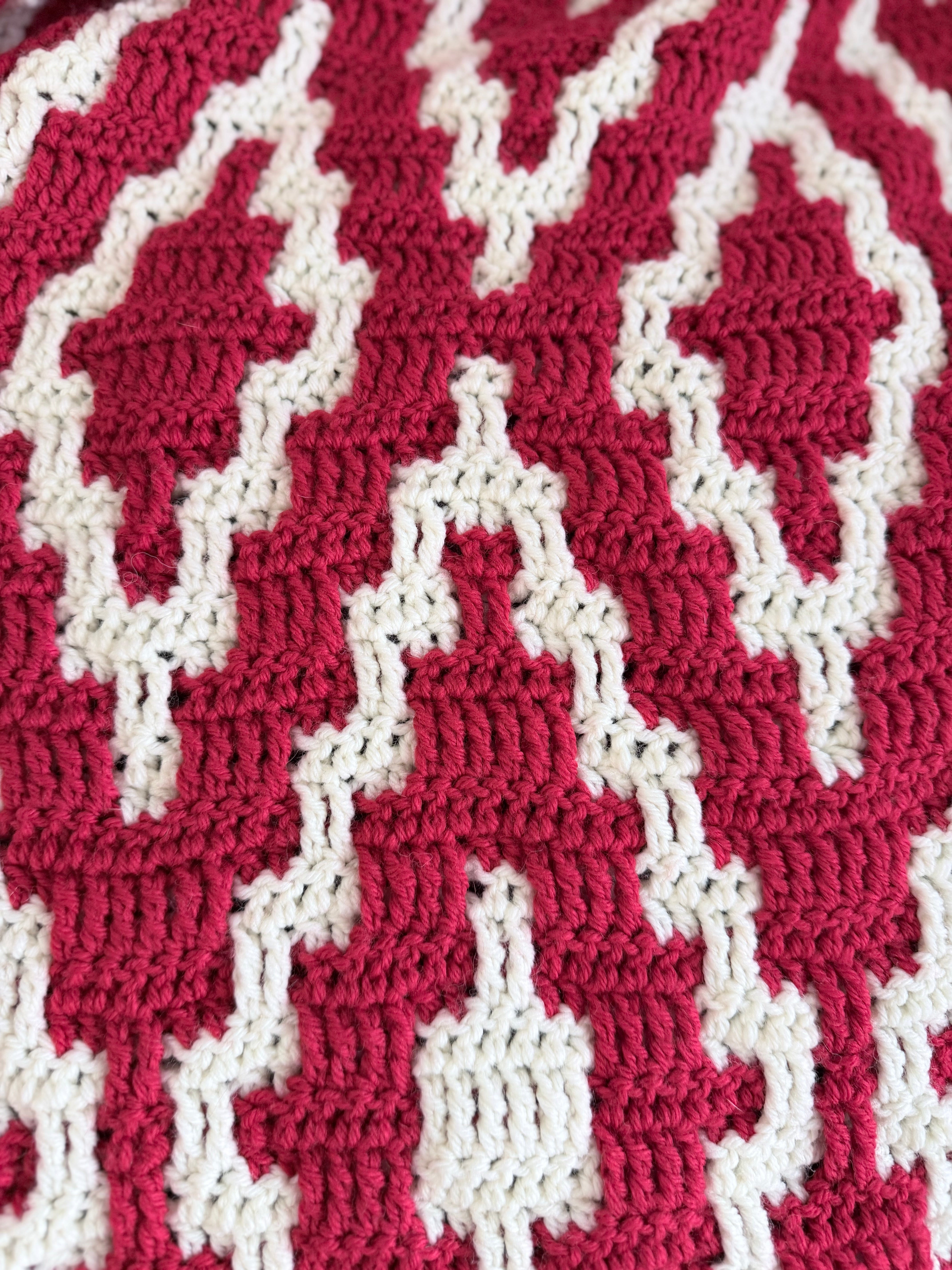 #001 - Cut Diamond Throw / Blanket