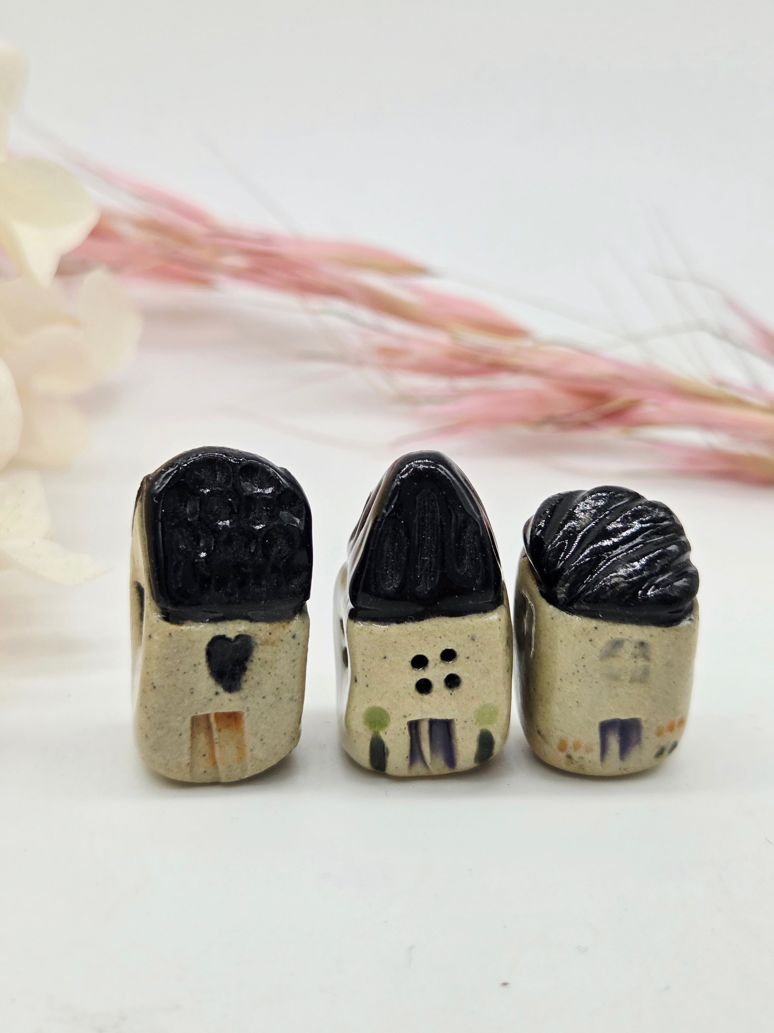 Tiny Ceramic Village -  Blackbird Mews