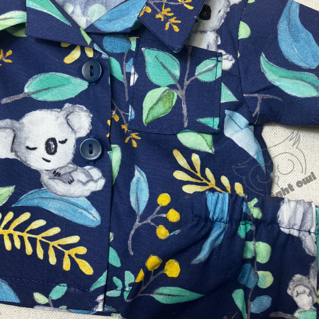 Playsuit Outfit| 53cm Doll Wardrobe Collection| Koala Kisses and Zigzag Wishes