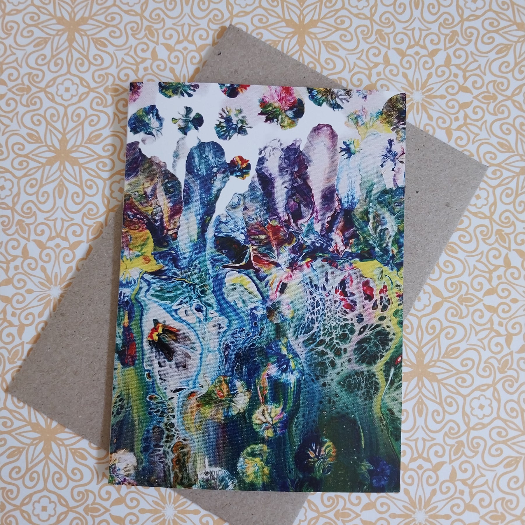 Fairy Garden Blank Greeting Card