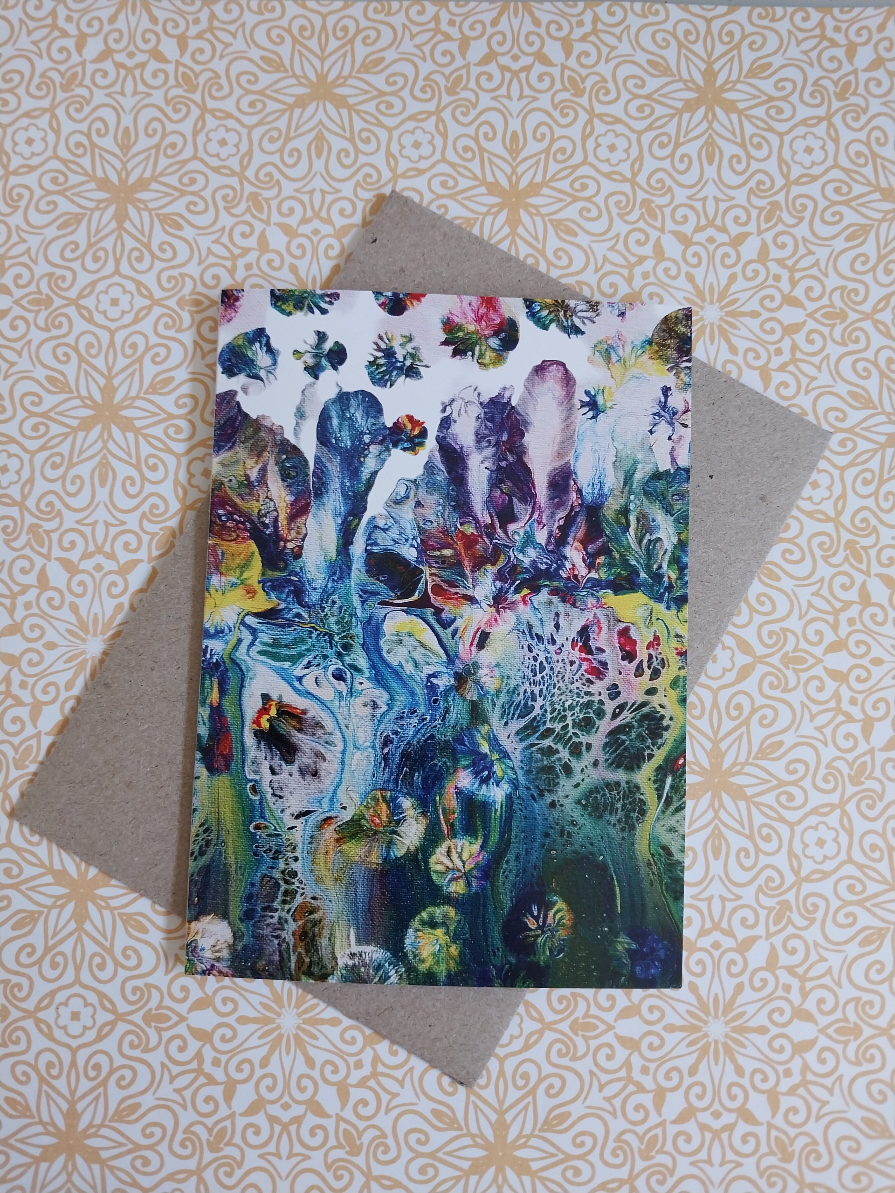 Fairy Garden Blank Greeting Card