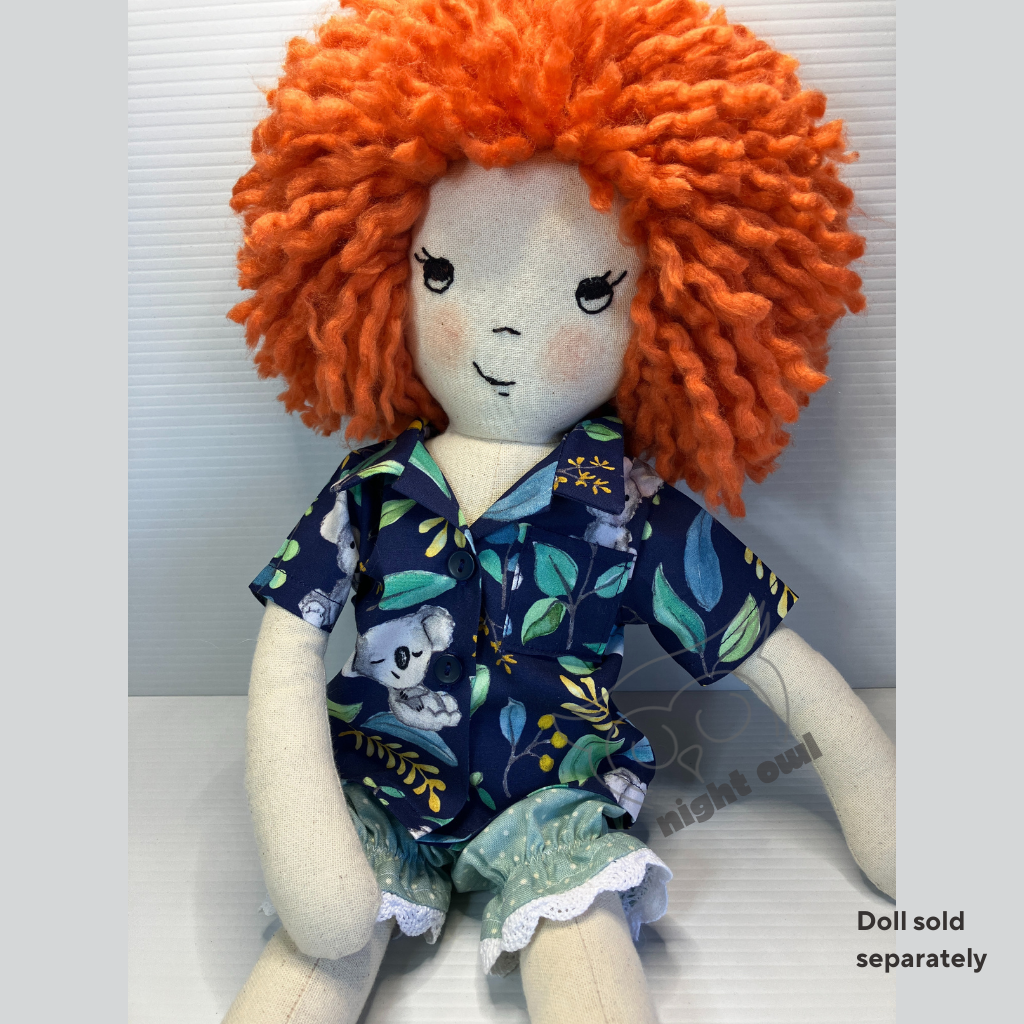 Playsuit Outfit| 53cm Doll Wardrobe Collection| Koala Kisses and Zigzag Wishes