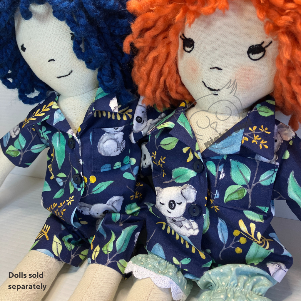 Playsuit Outfit| 53cm Doll Wardrobe Collection| Koala Kisses and Zigzag Wishes
