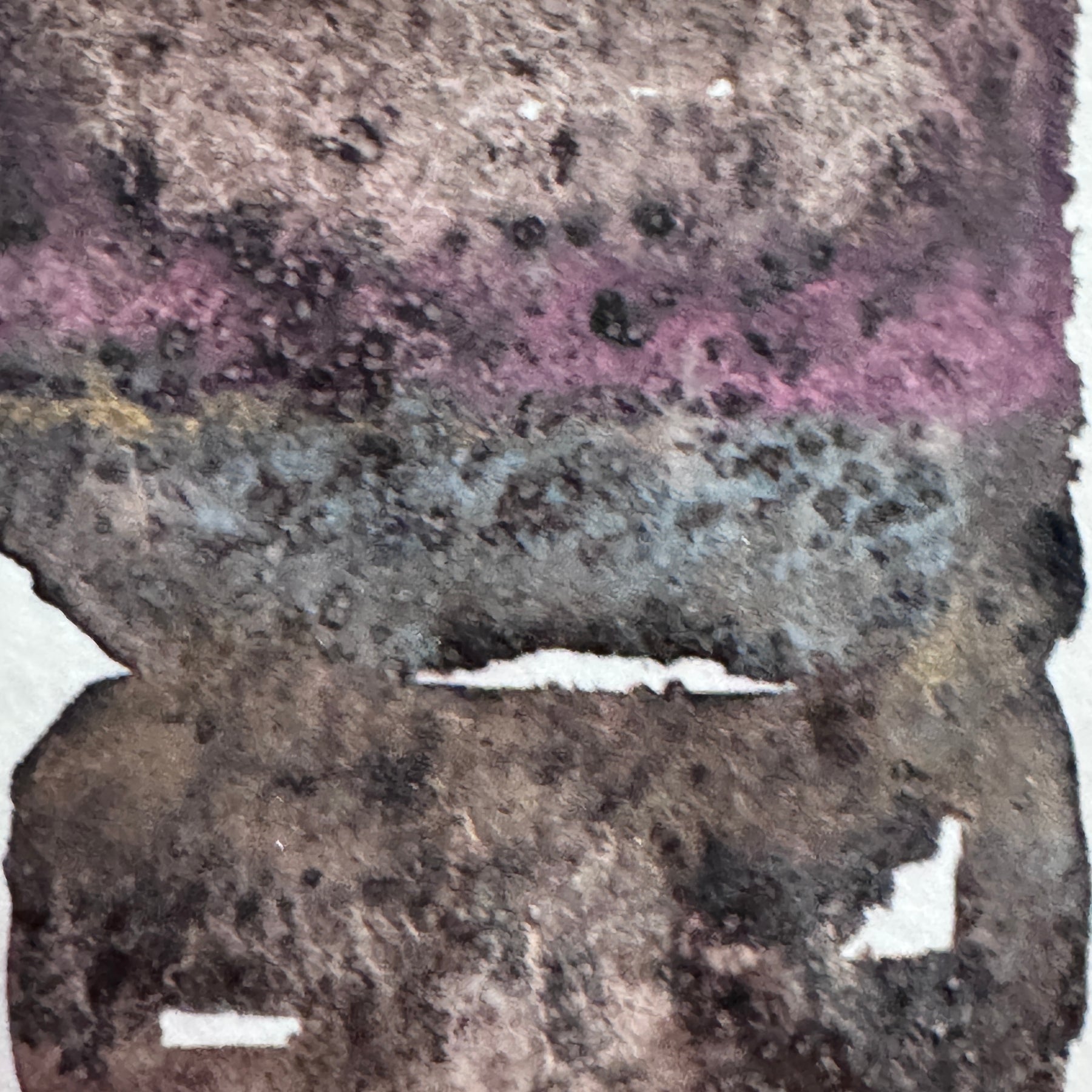 Winter Dusk ACEO Original Watercolour Artwork