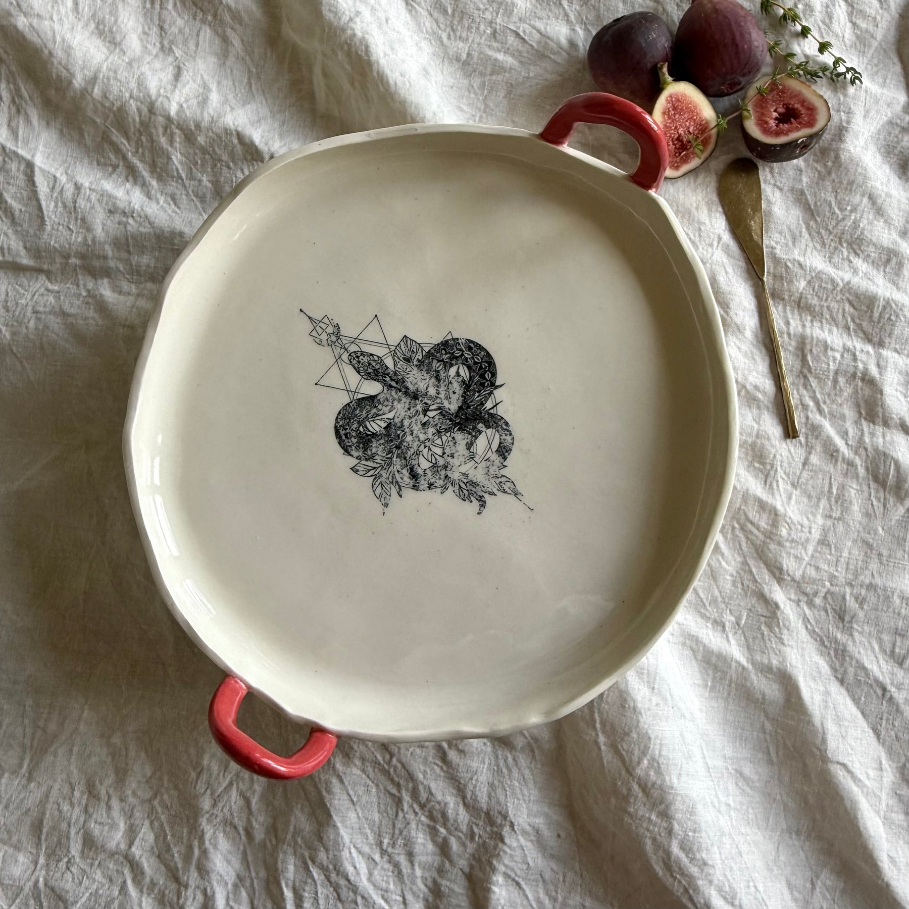 Vestige | Handmade Ceramic Serving Platter