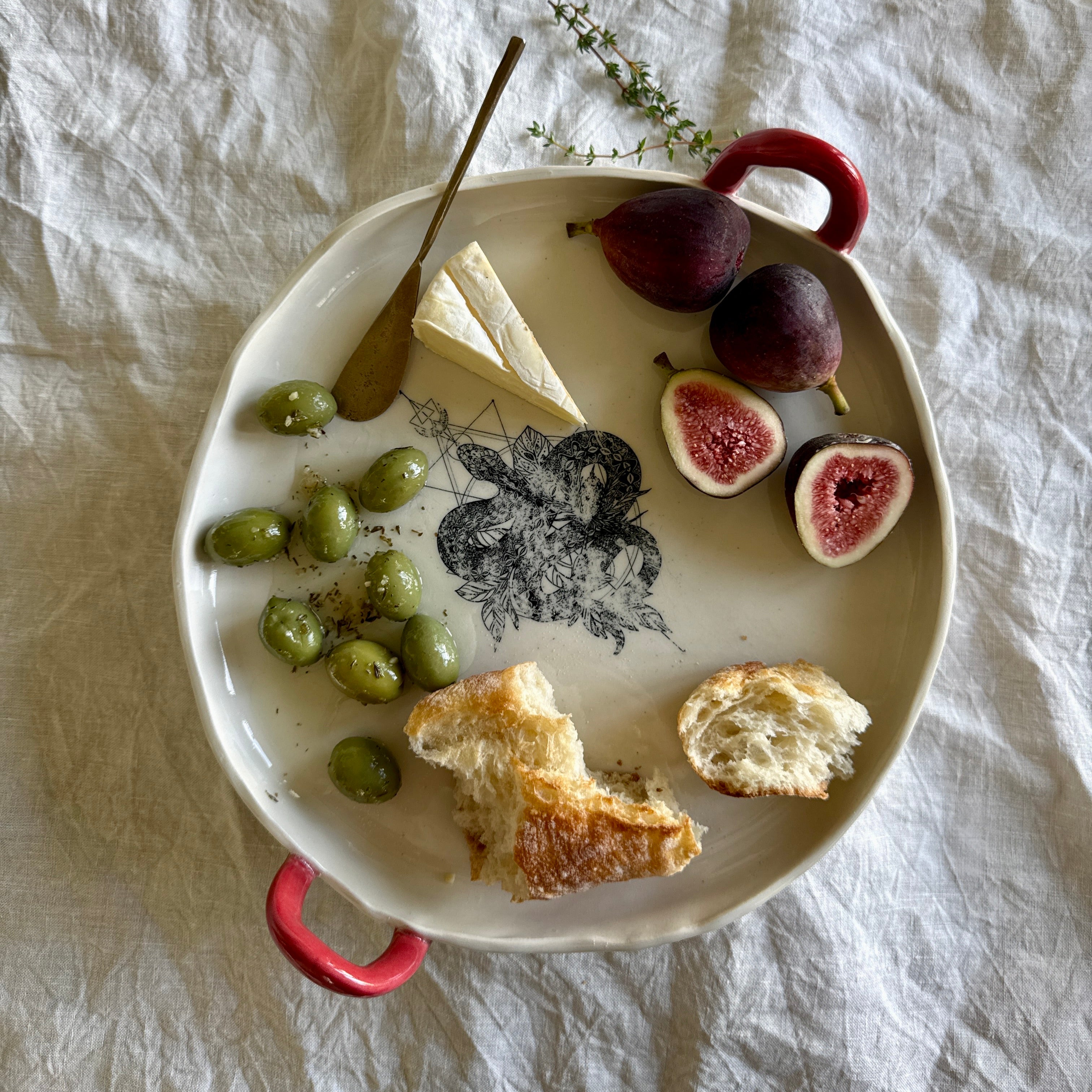 Vestige | Handmade Ceramic Serving Platter