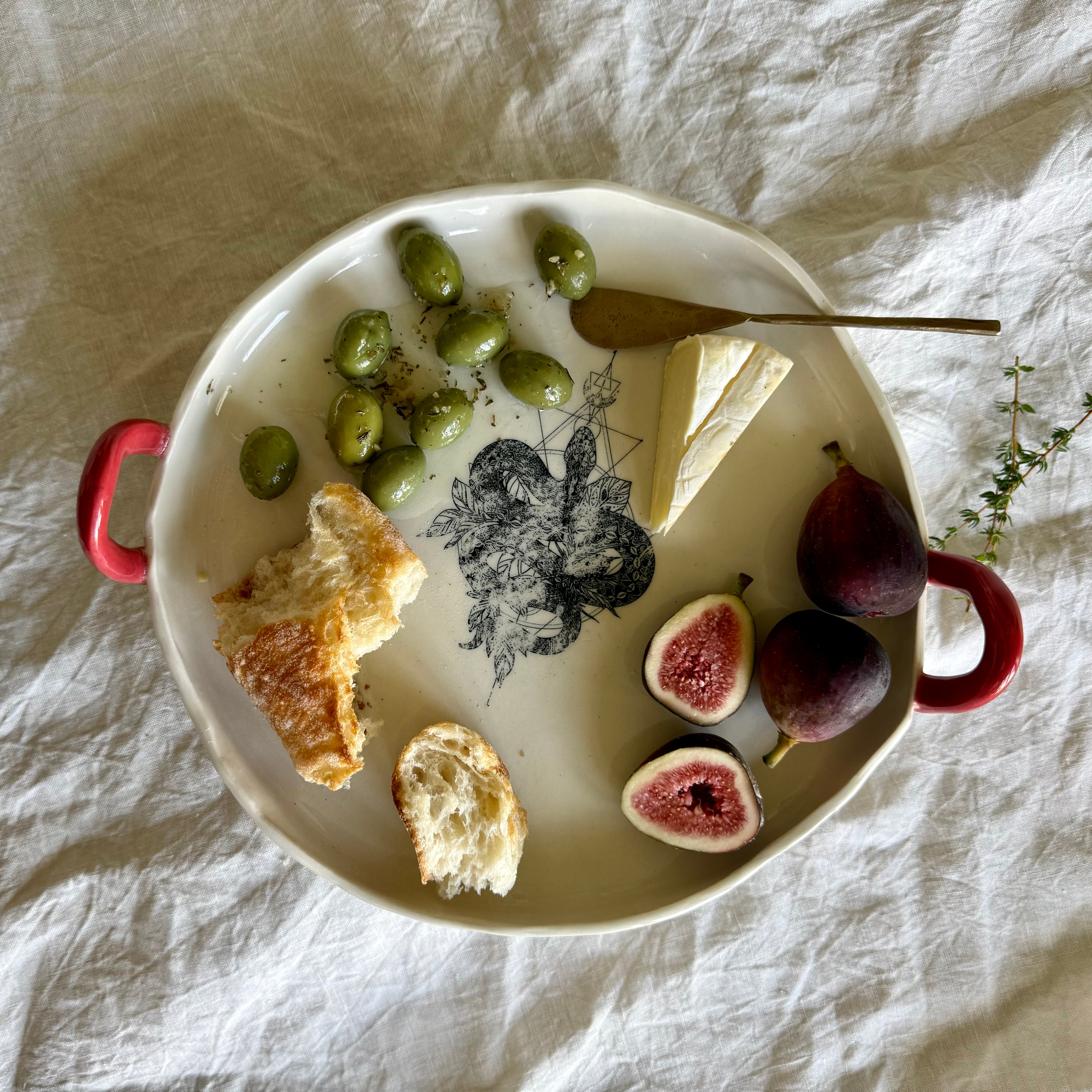 Vestige | Handmade Ceramic Serving Platter