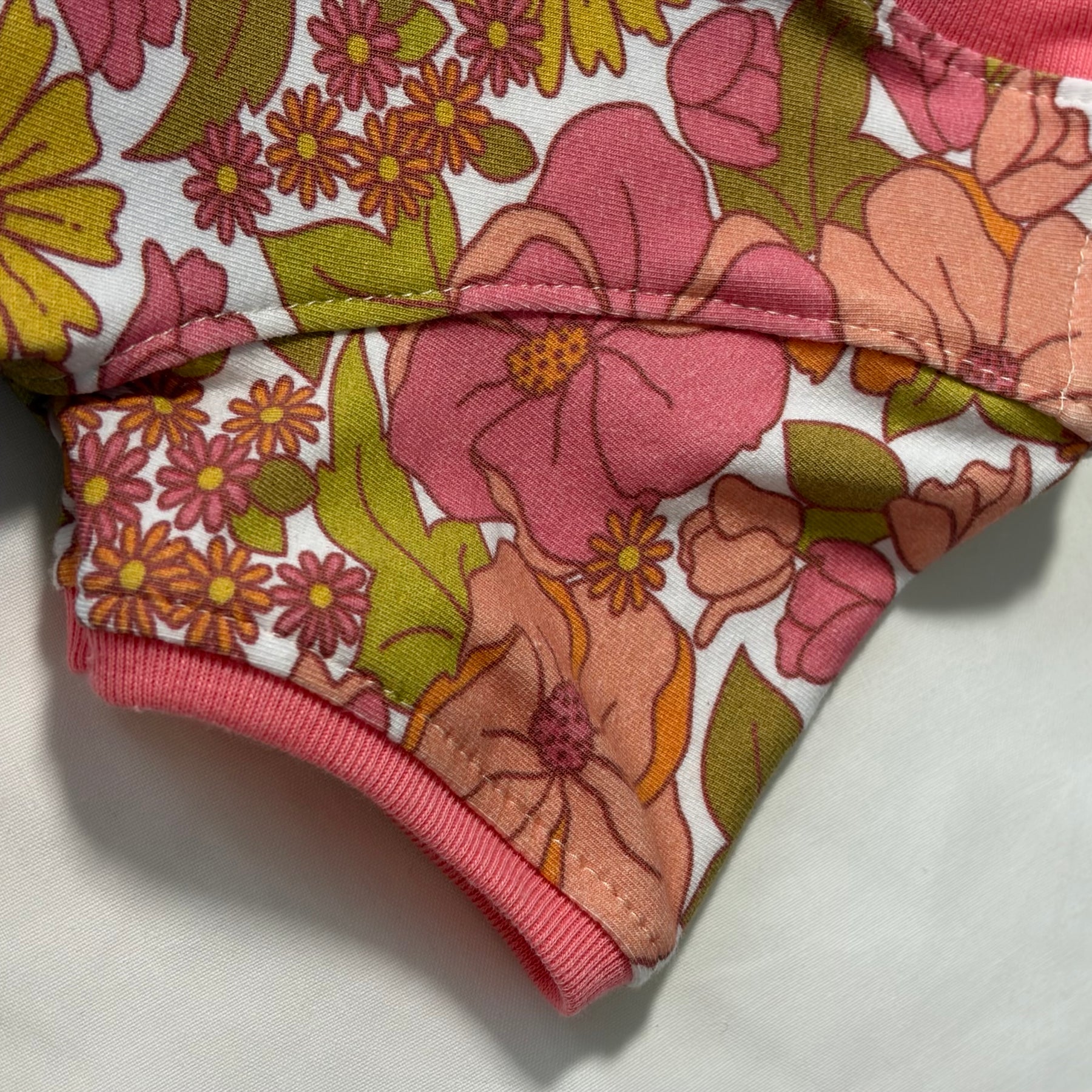EOFY SALE VINTAGE FLORAL BODYSUIT DRESS 2-3 Yrs