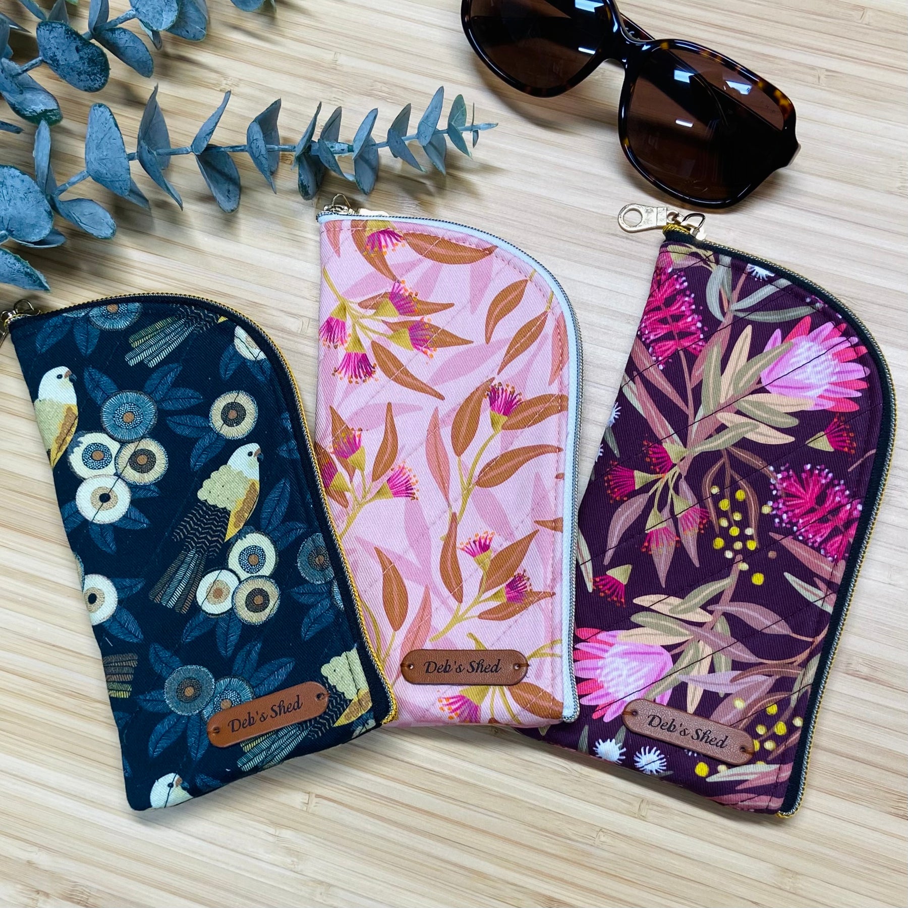 Glasses Case - Australian Themed Fabric 3