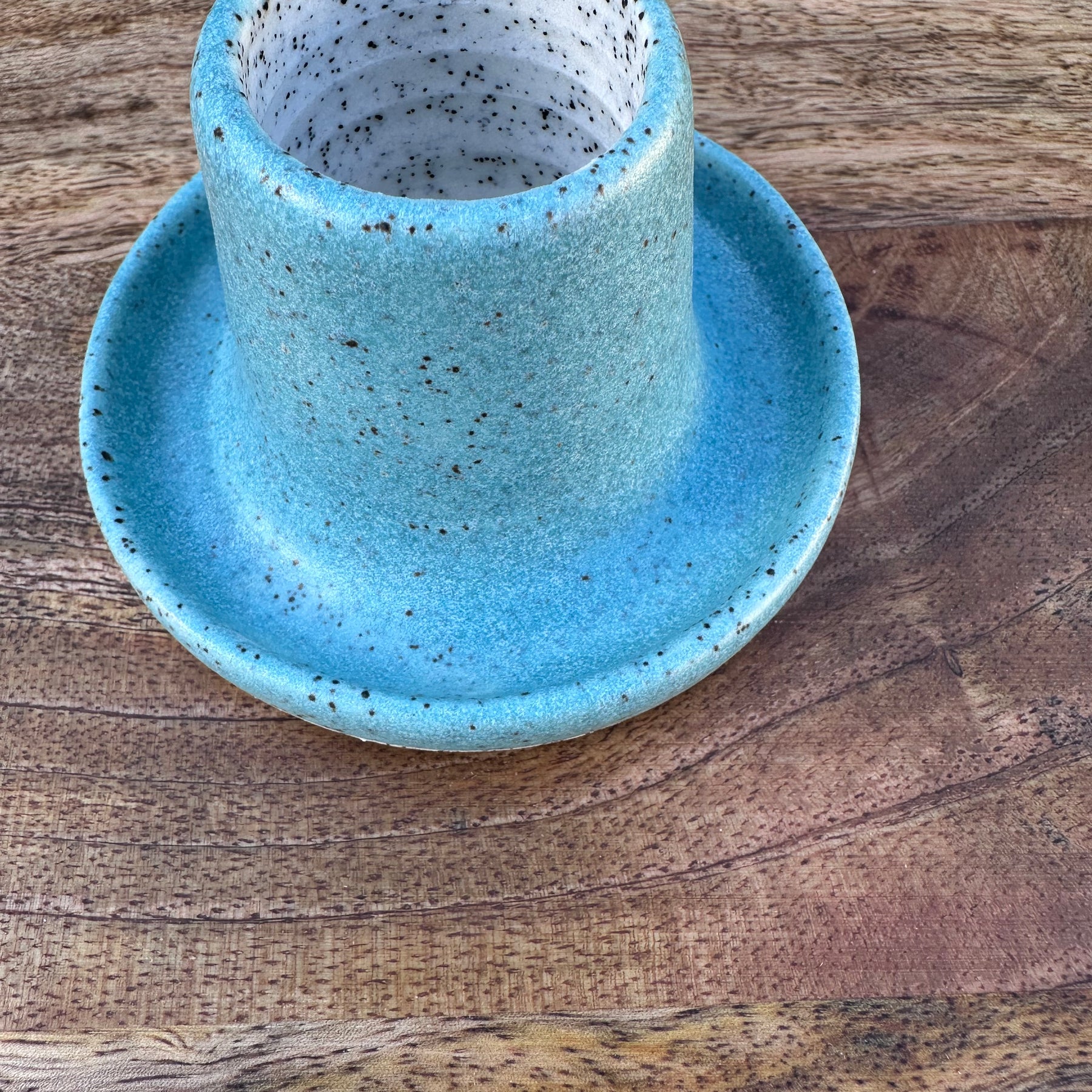 Candle Holder - Indian Ocean Speckle