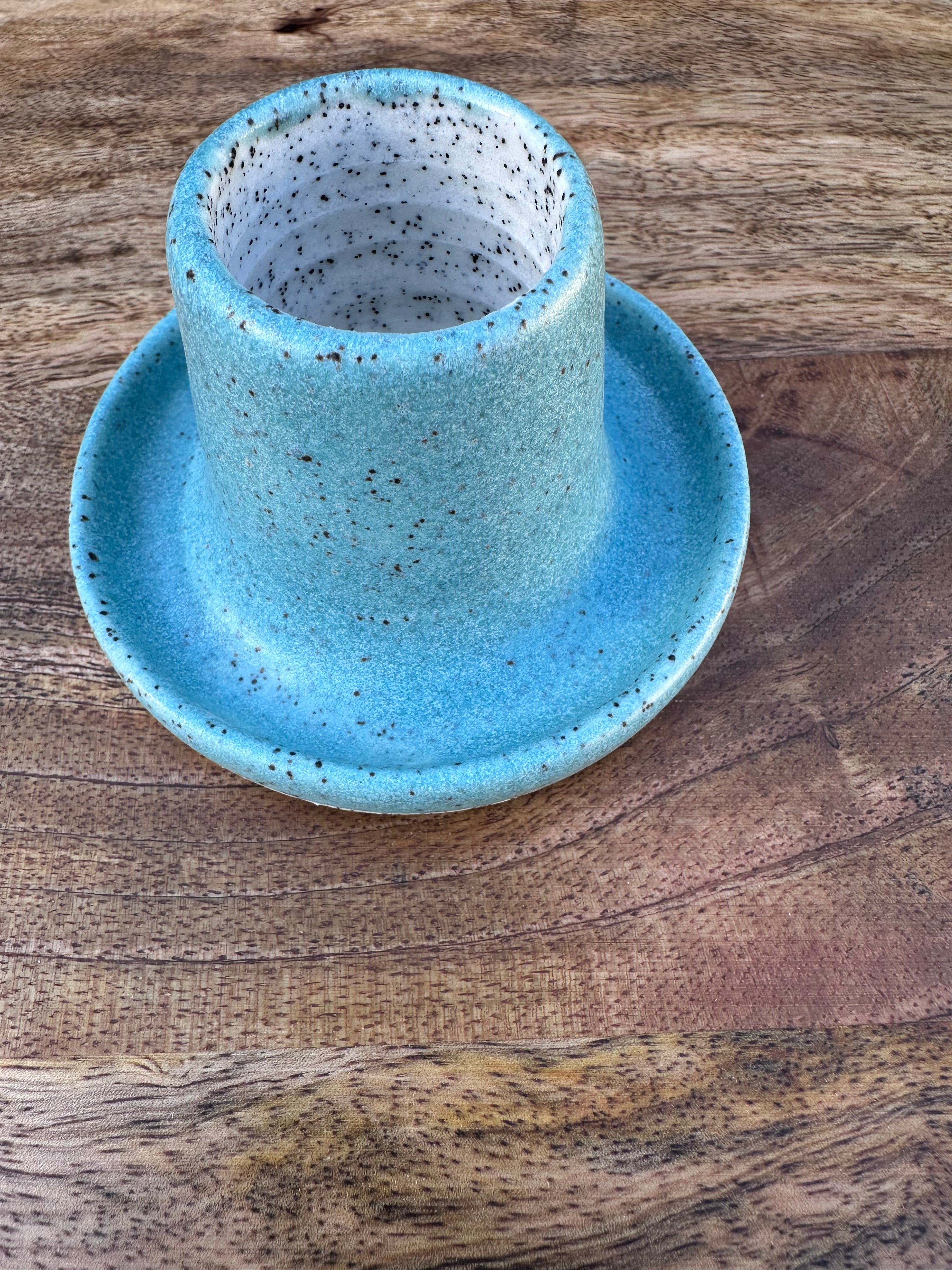 Indian Ocean Speckle - Candle Holder