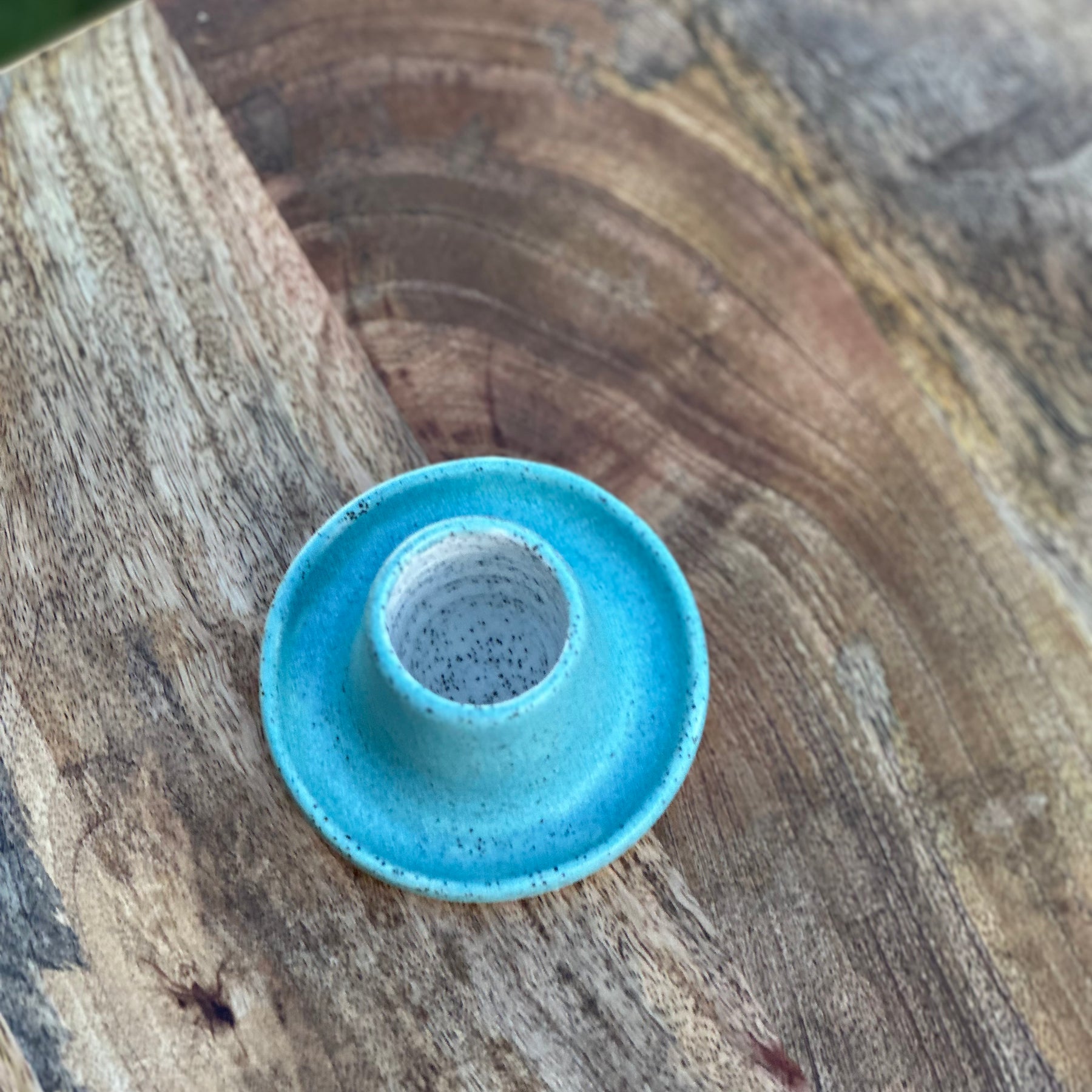 Candle Holder - Indian Ocean Speckle