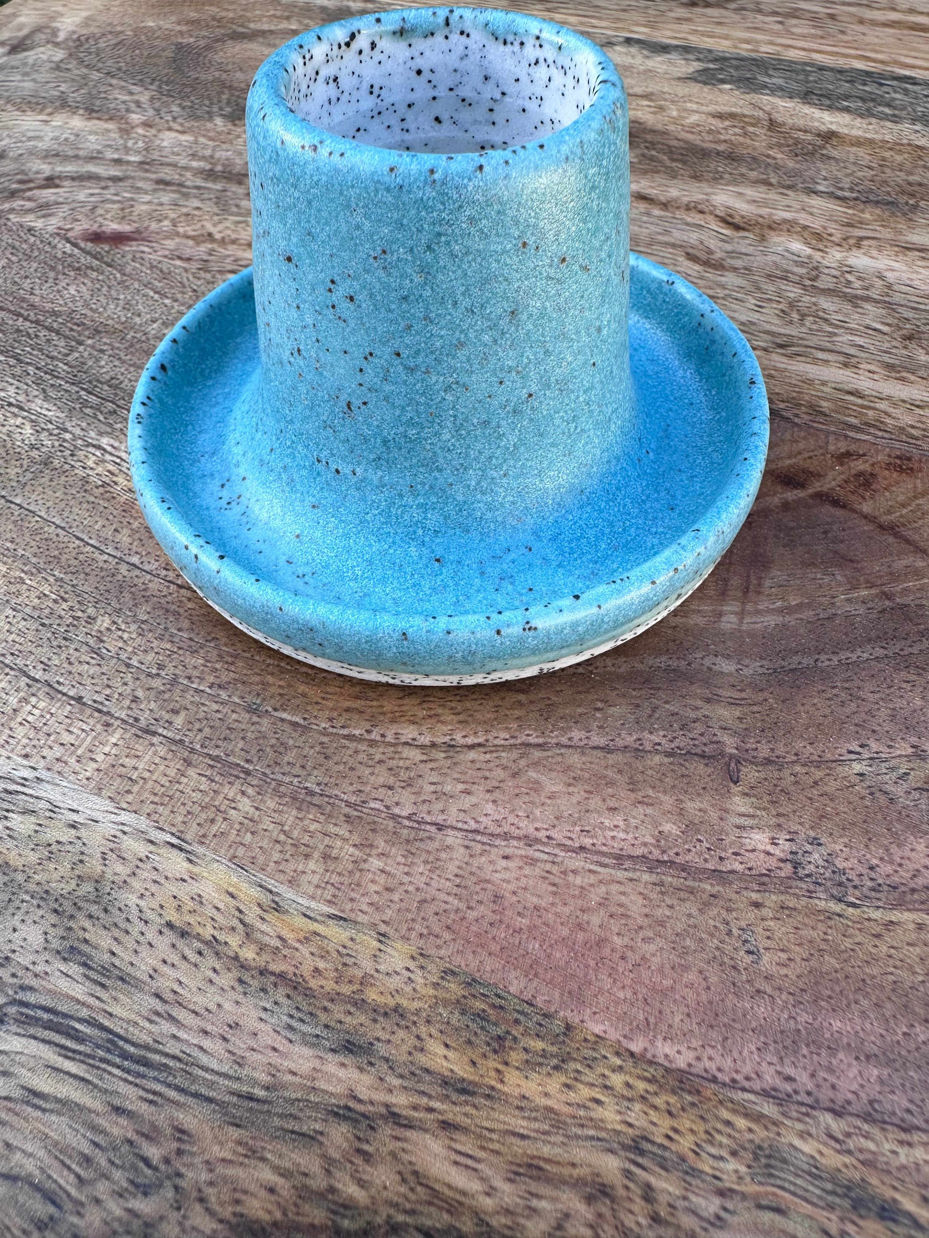Indian Ocean Speckle - Candle Holder