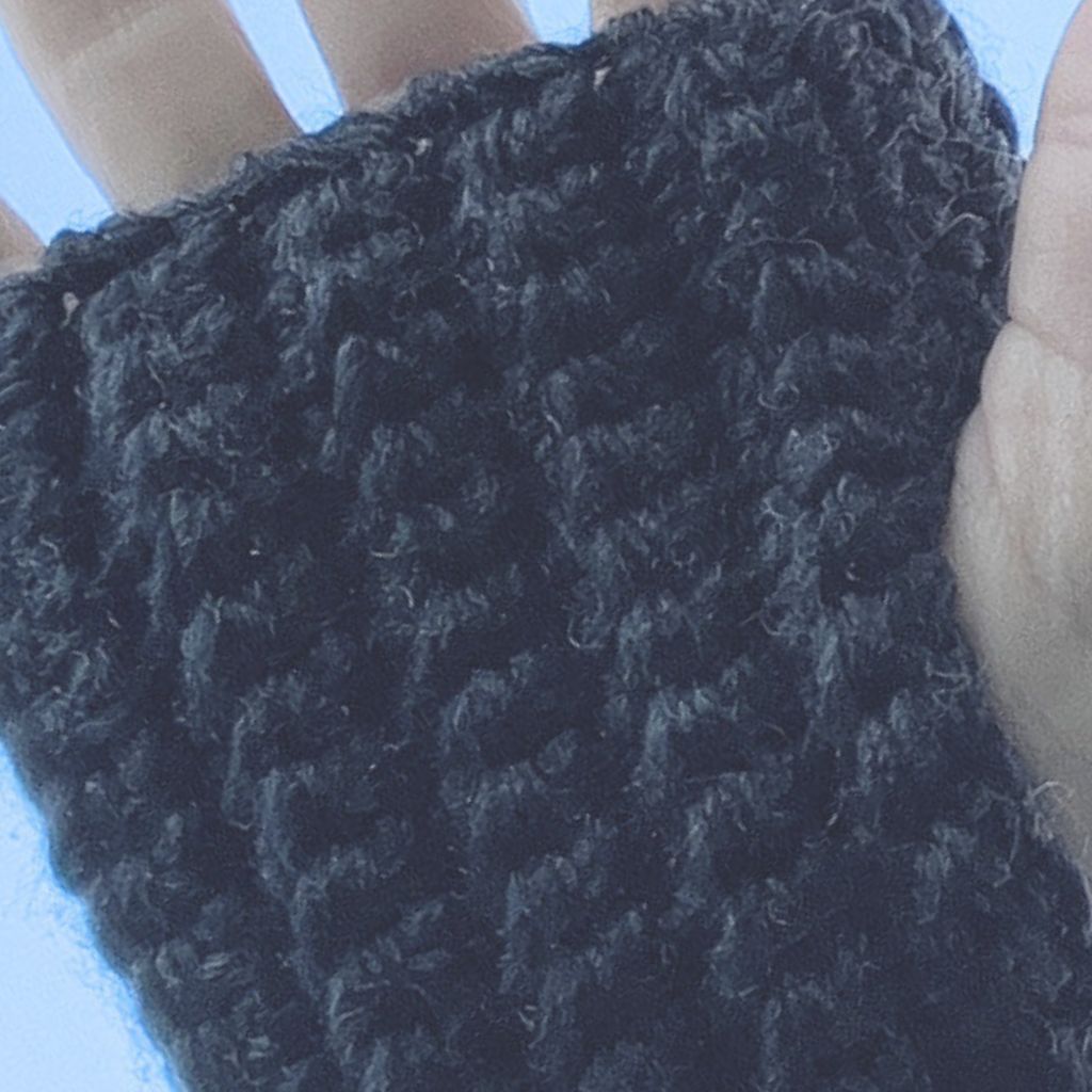 Cosy Fingerless Handwarmers - charcoal | Aussie Merino Mittens