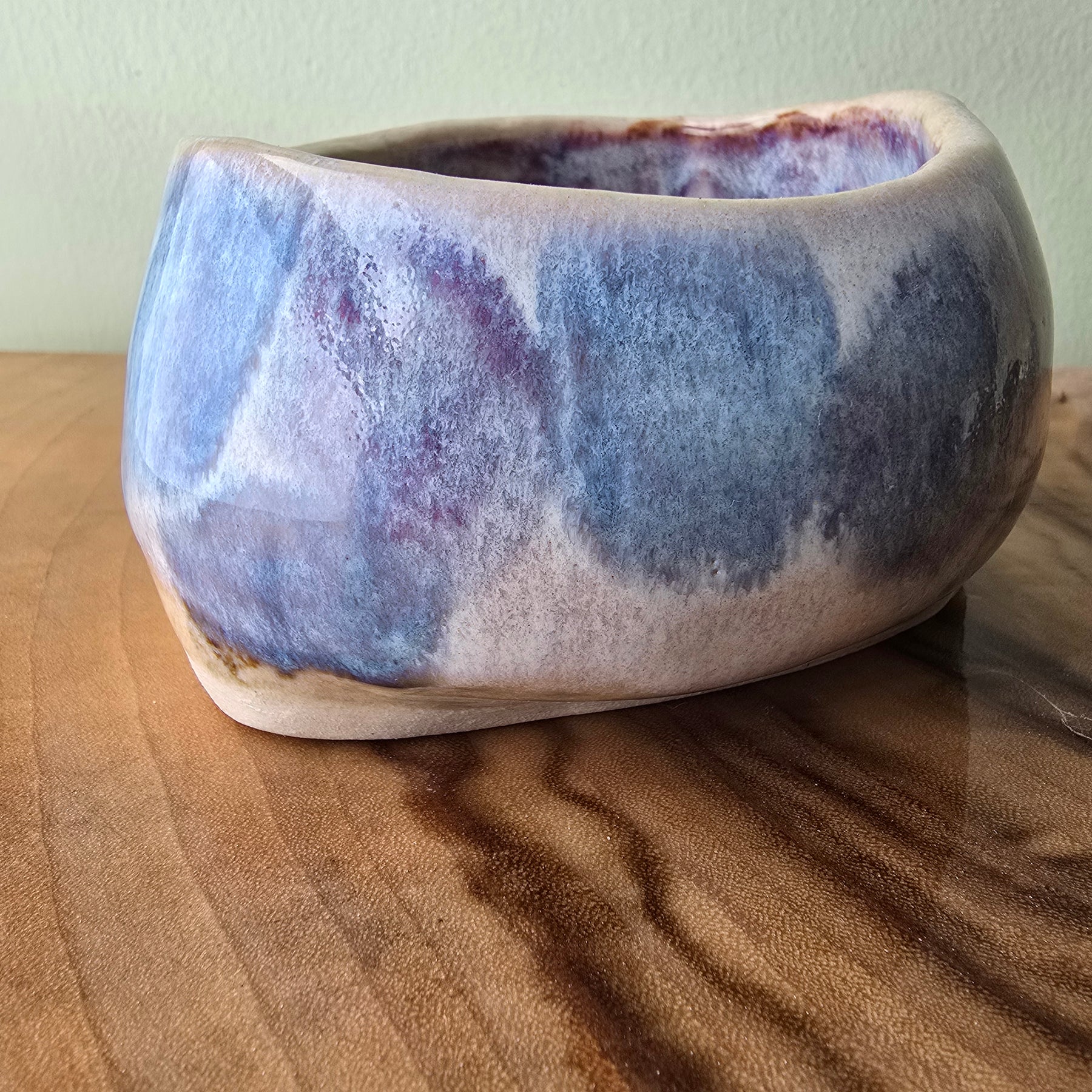 Small blue/purple bowl