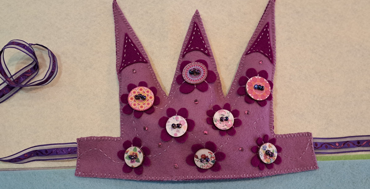 Children’s Felt Crowns for Any Occasion Selection F