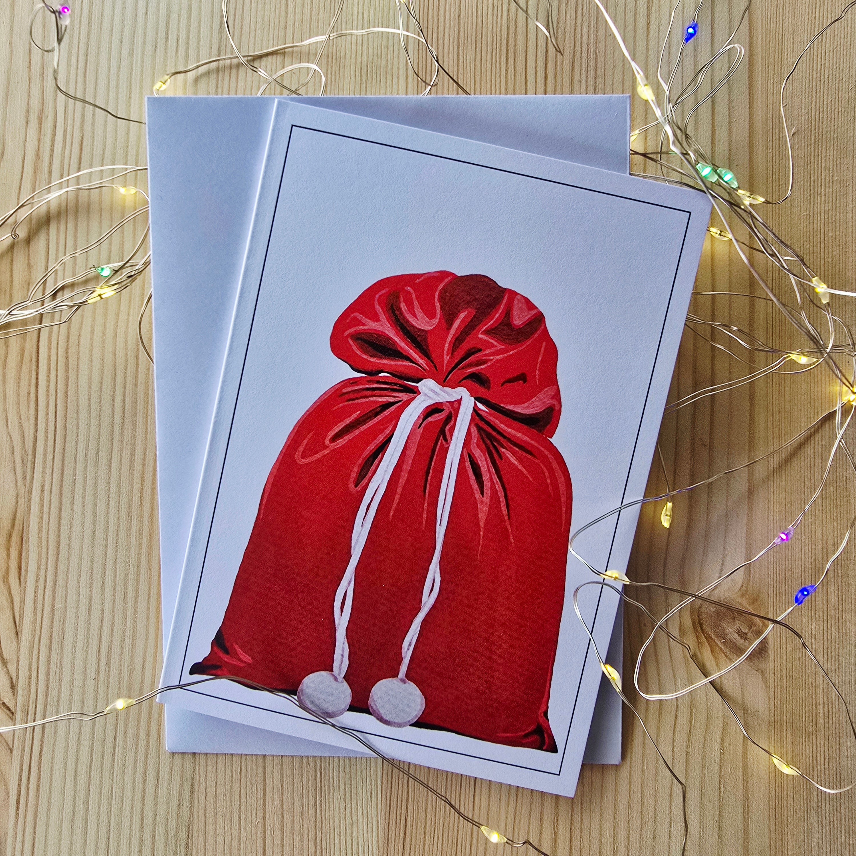 Christmas Joy Gift Wrap and Card Set