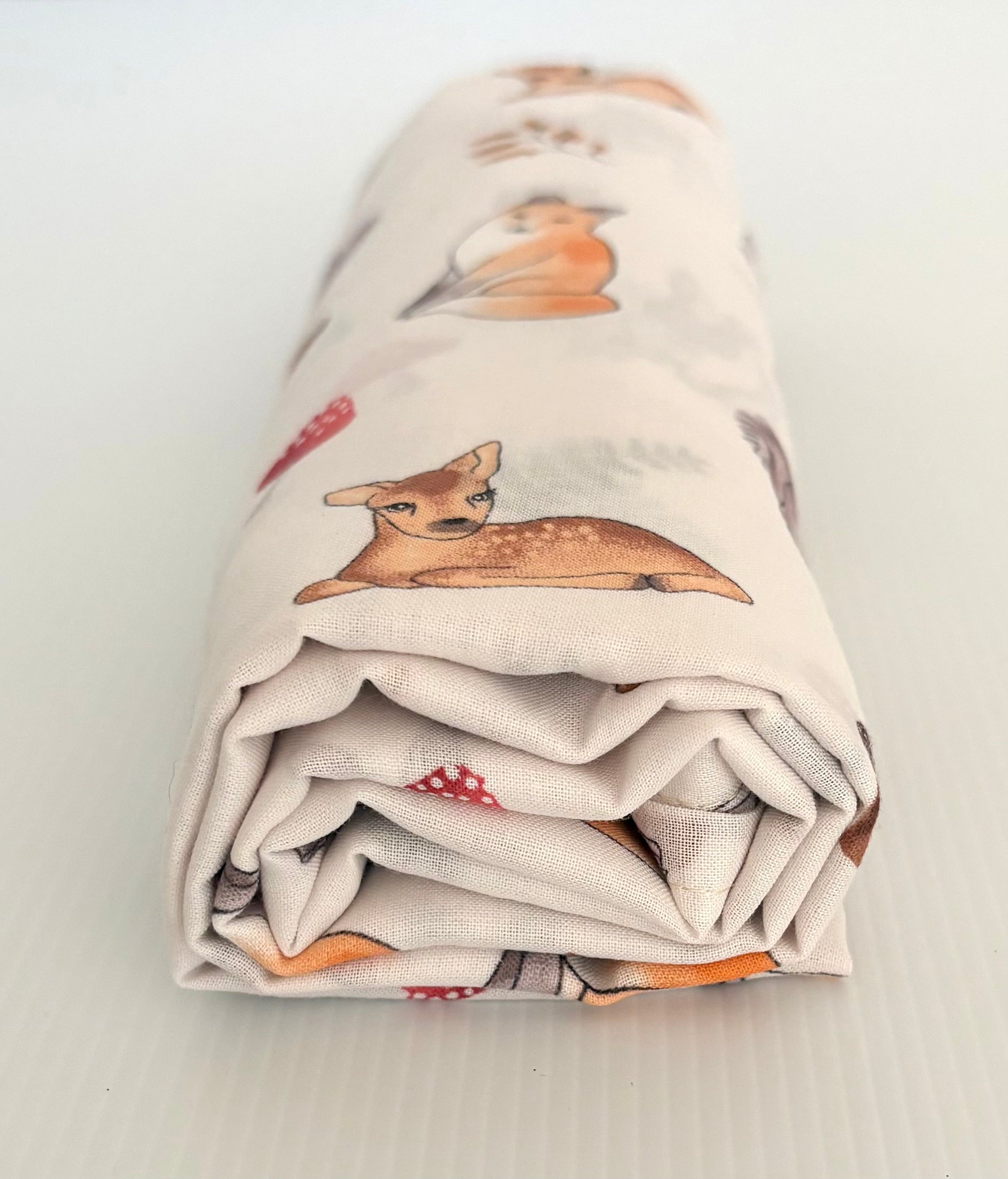 Muslin Baby Wrap - Foxy & Friends