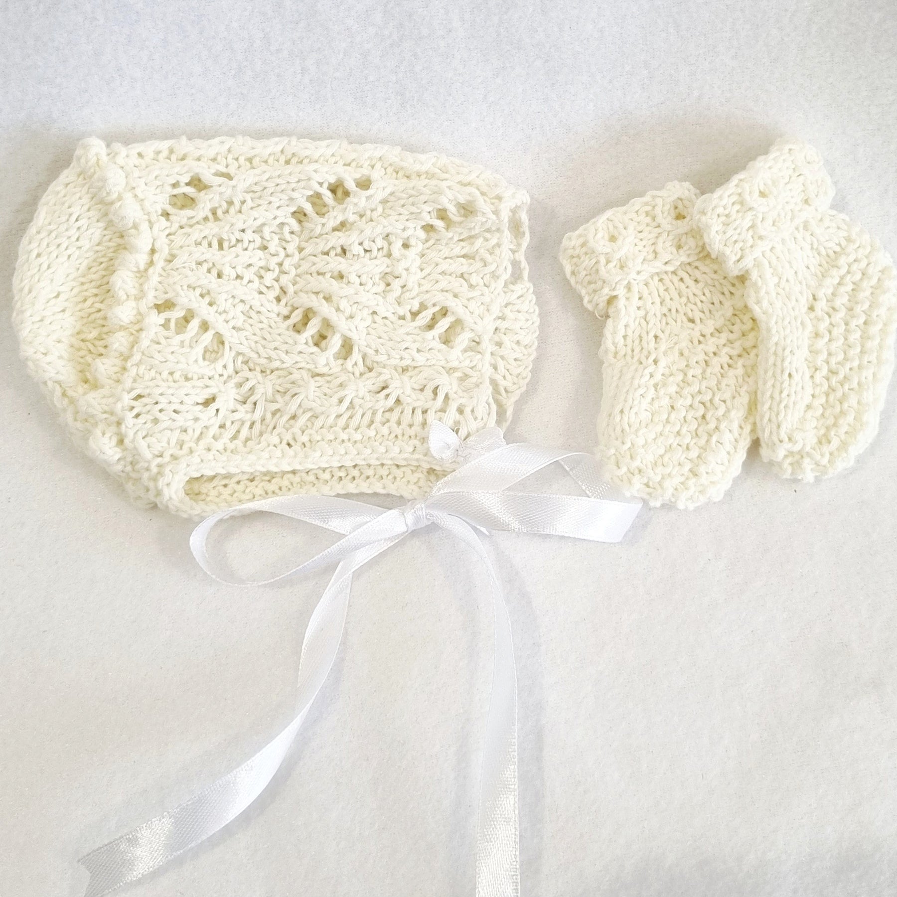 Handmade, Newborn, Knitted Layette, Organic Cotton, Bespoke, BB21