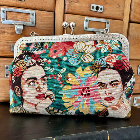 Kiss Lock Handbag - Frida Khalo