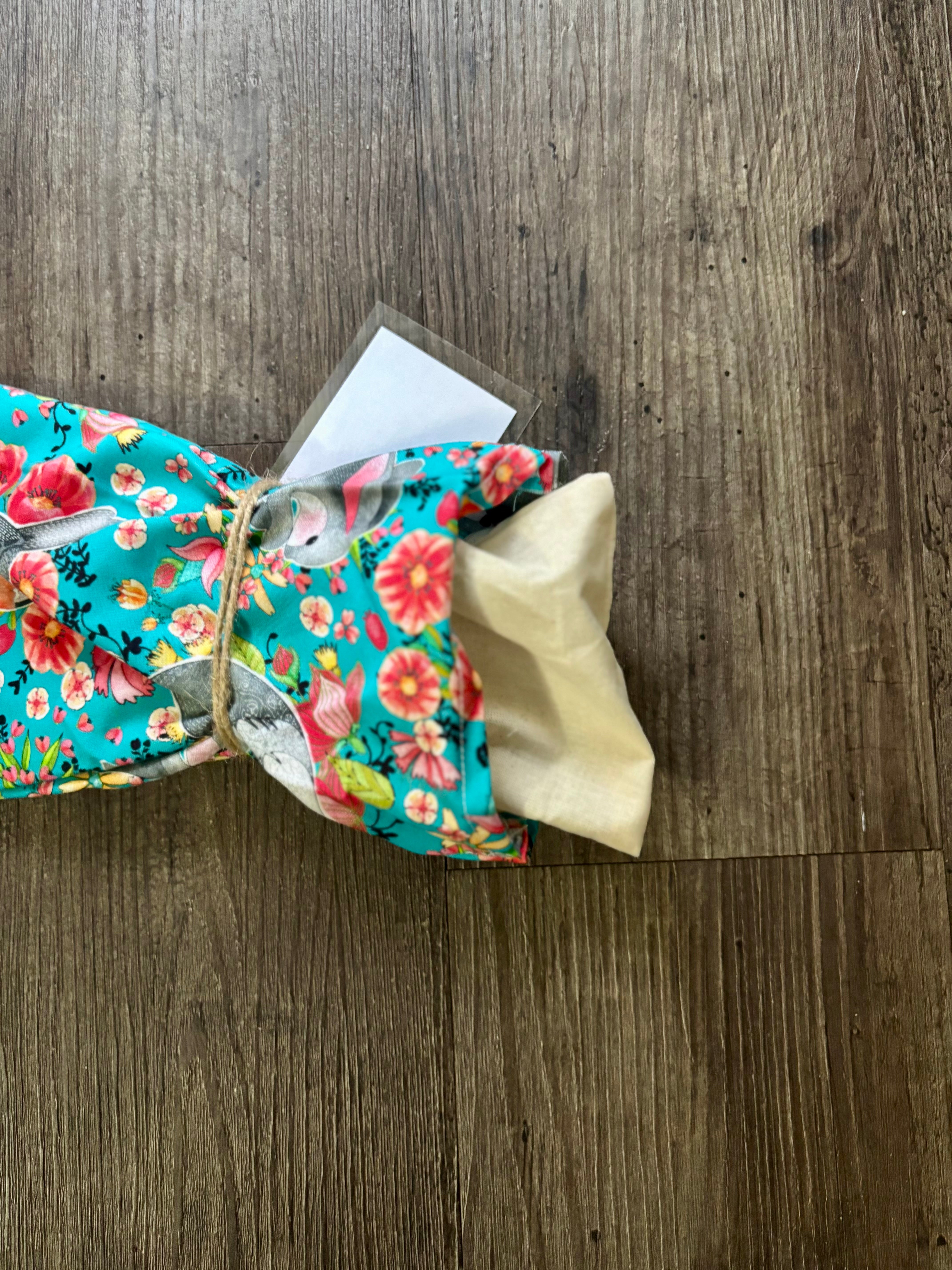 Crystal Eye Pillows - Blue Fox