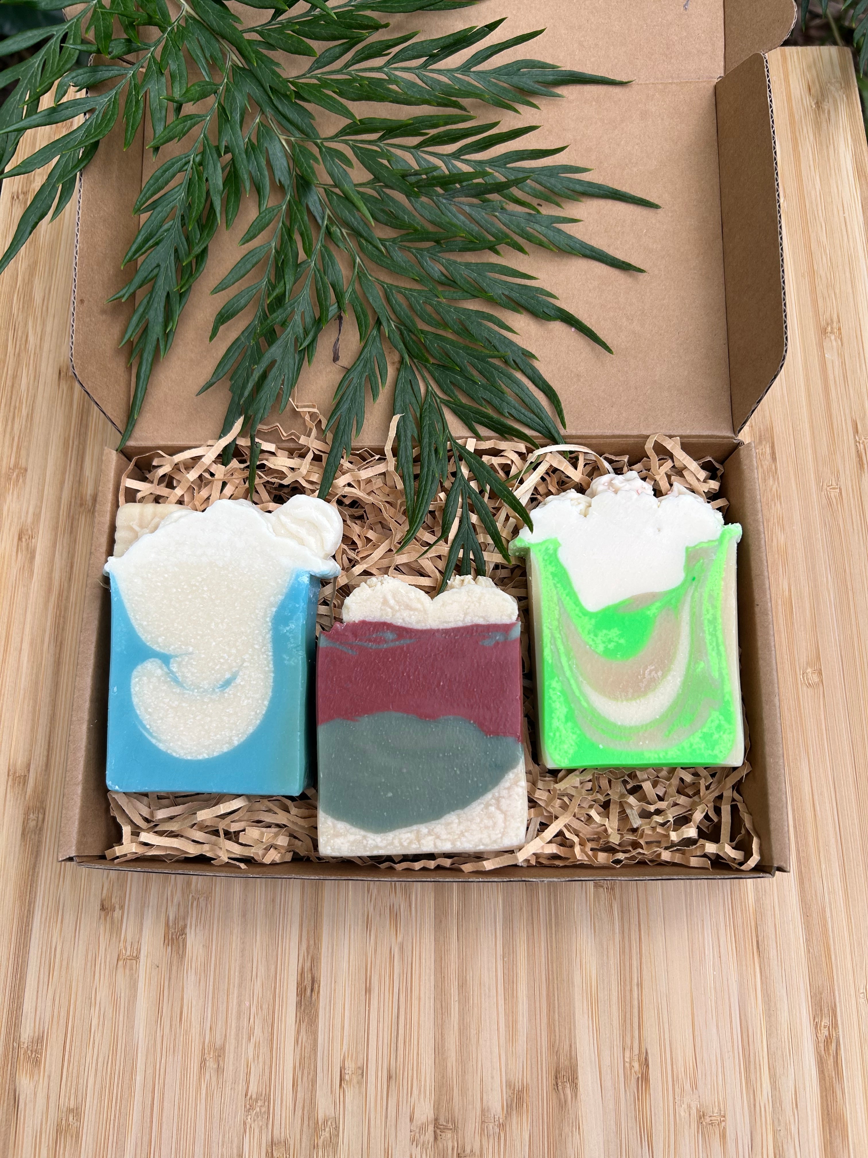 Handmade Christmas Soap Gift Pack  | Natural Artisan Body Care
