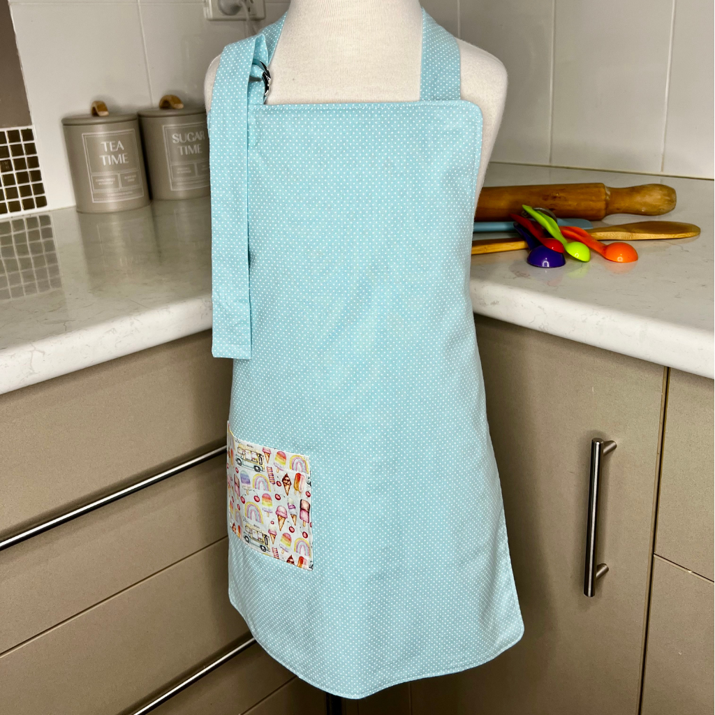 Apron .. Children's Reversible .. Ice Creams
