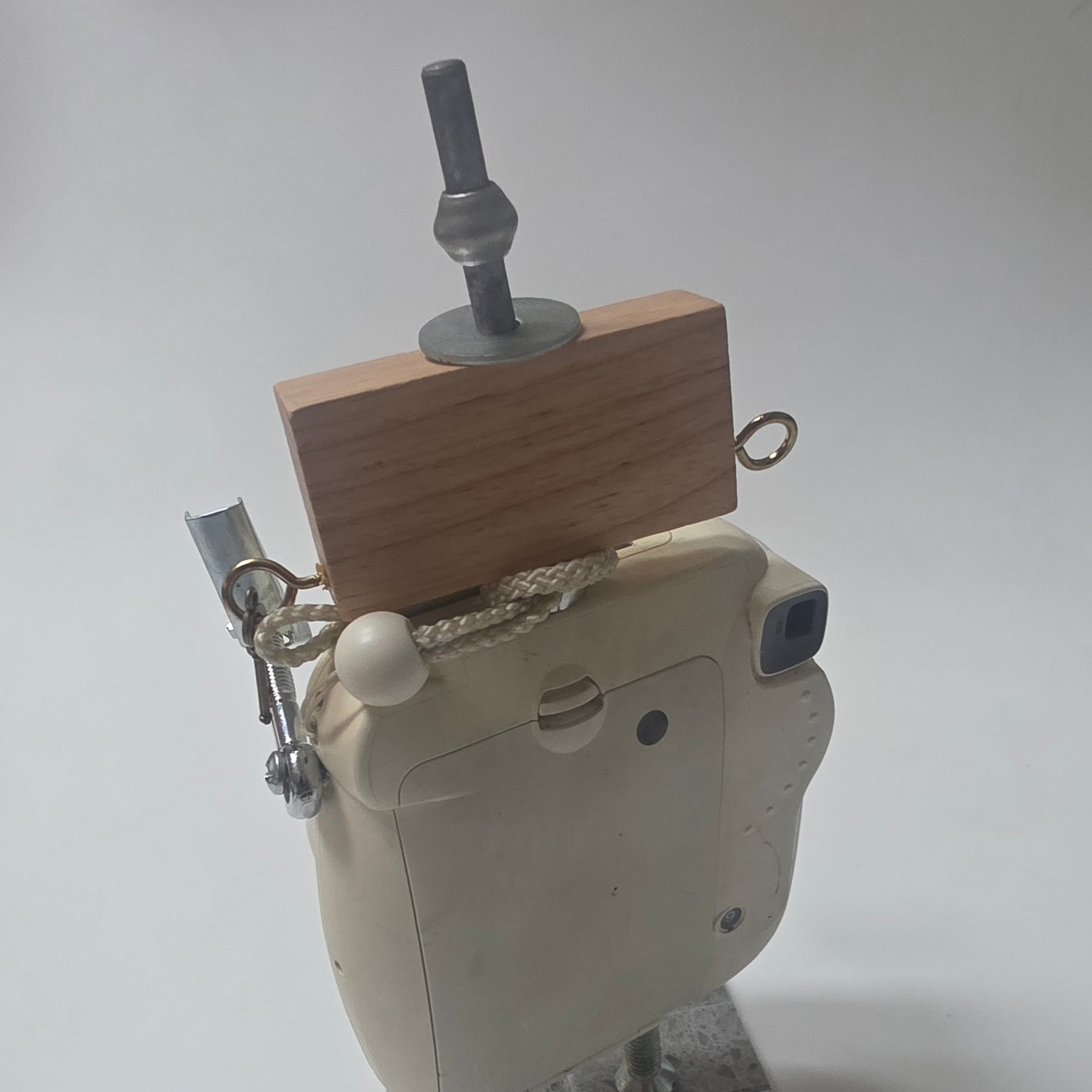 Remade, Reimagined: Instax 8 Upcycled Robot