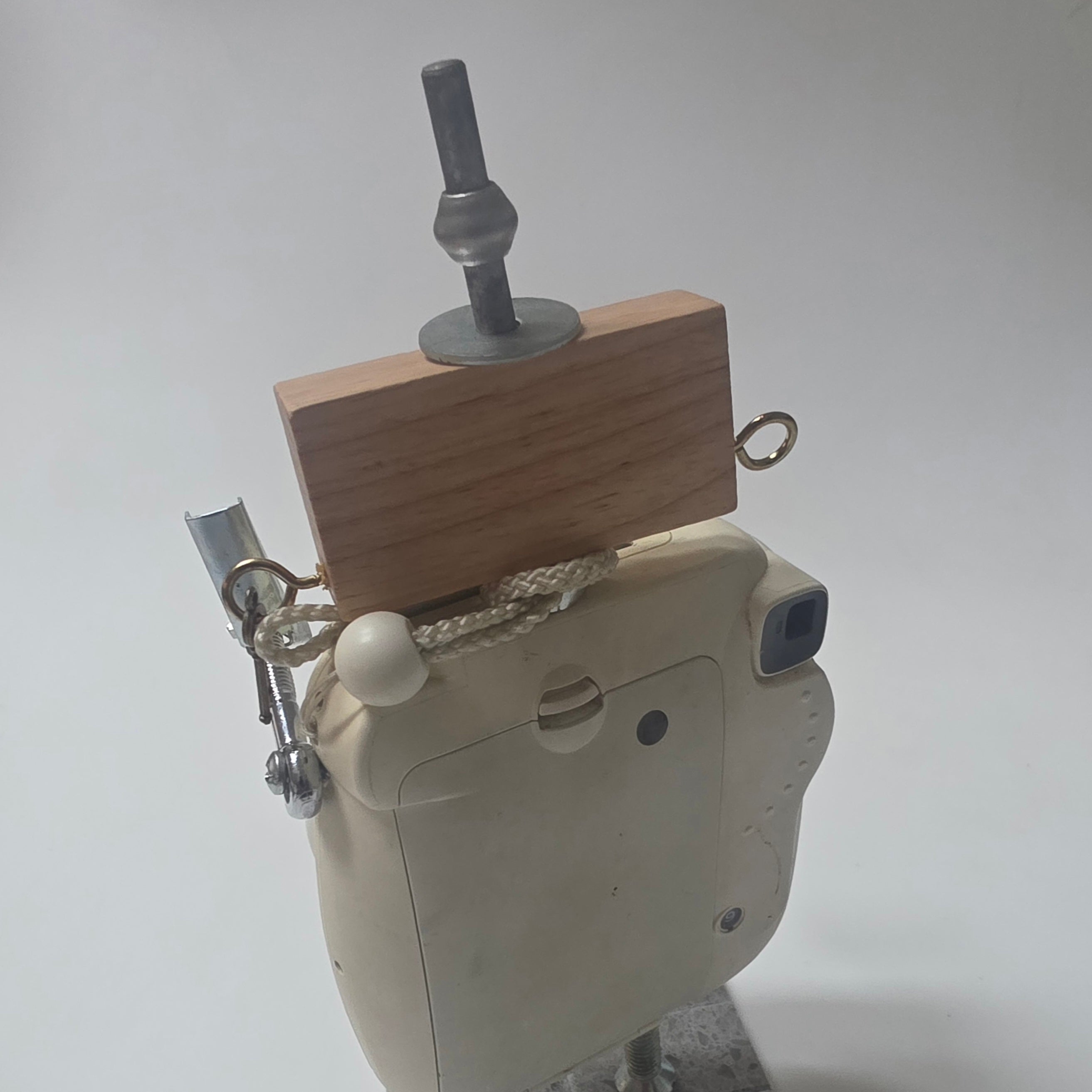 Remade, Reimagined: Instax 8 Upcycled Robot