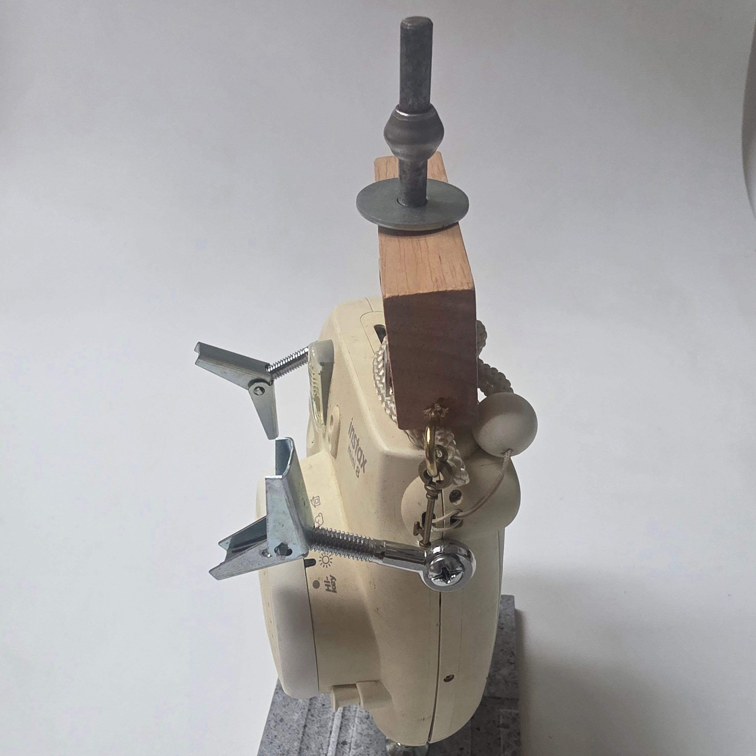 Remade, Reimagined: Instax 8 Upcycled Robot