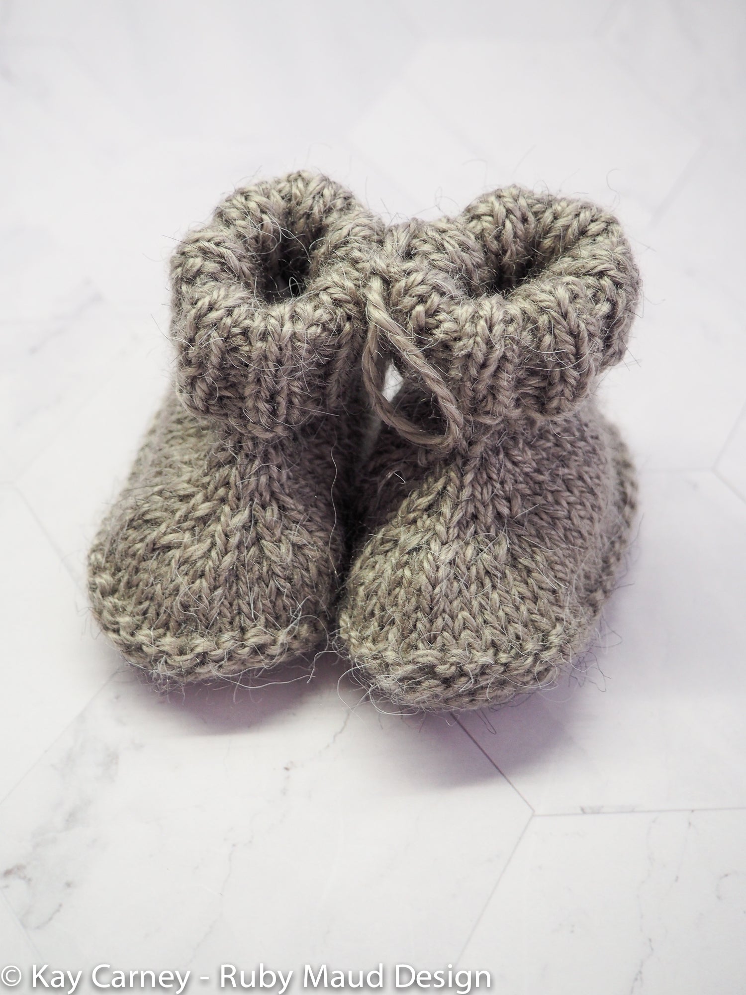 Baby Hug Boots - Alpaca Grey & Rusty