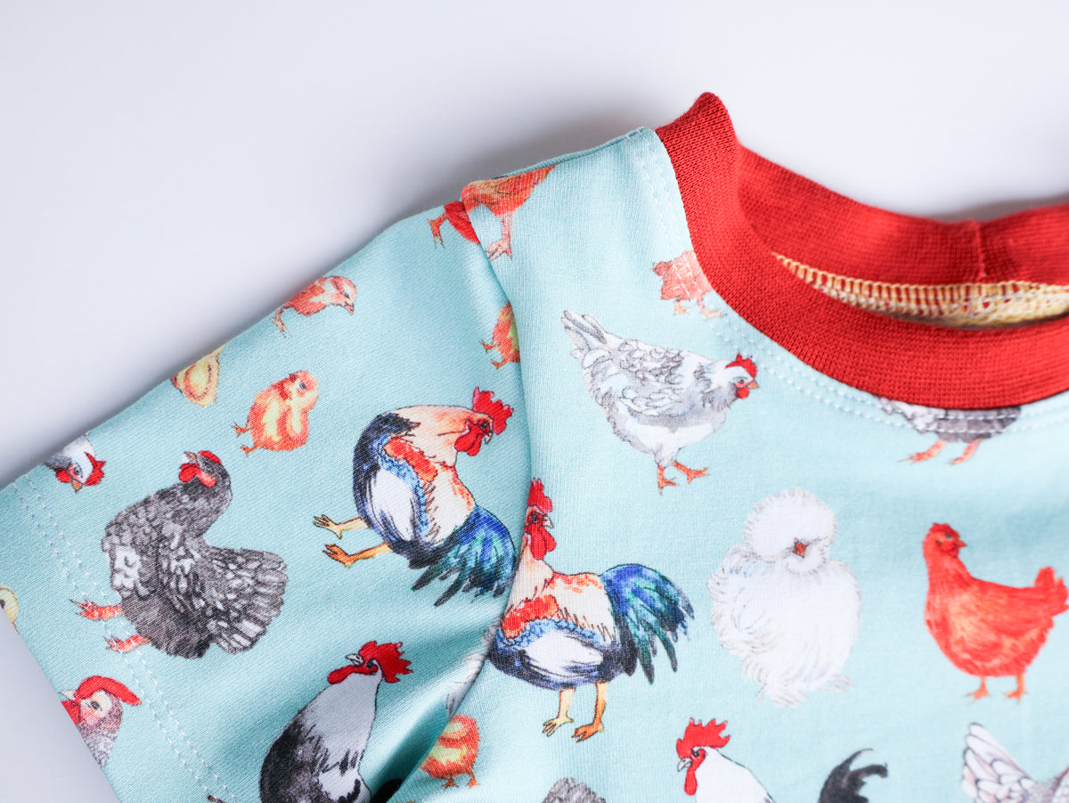 Heritage chicken organic cotton dress 2026-27