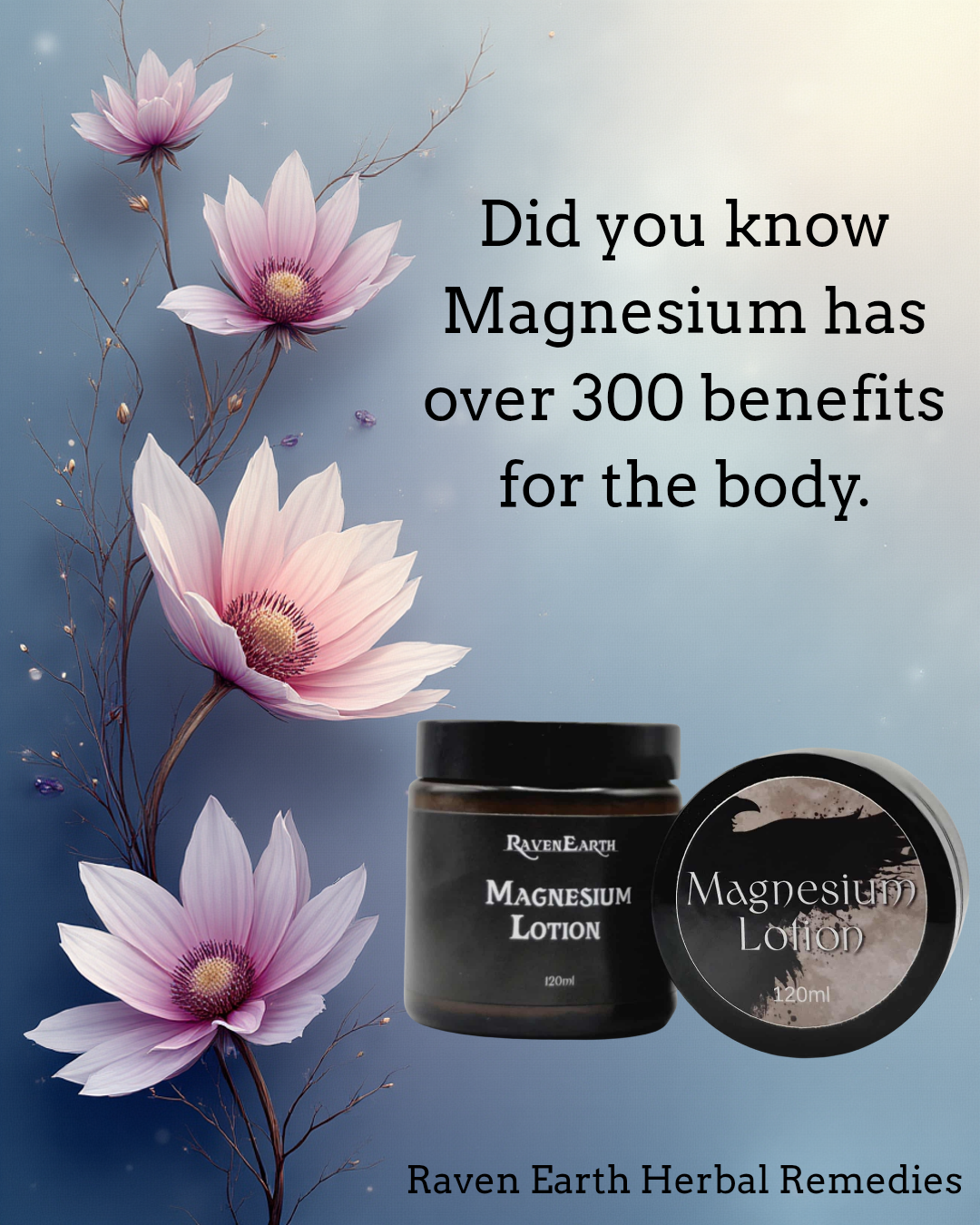 Magnesium Lotion with Lemongrass 120ml