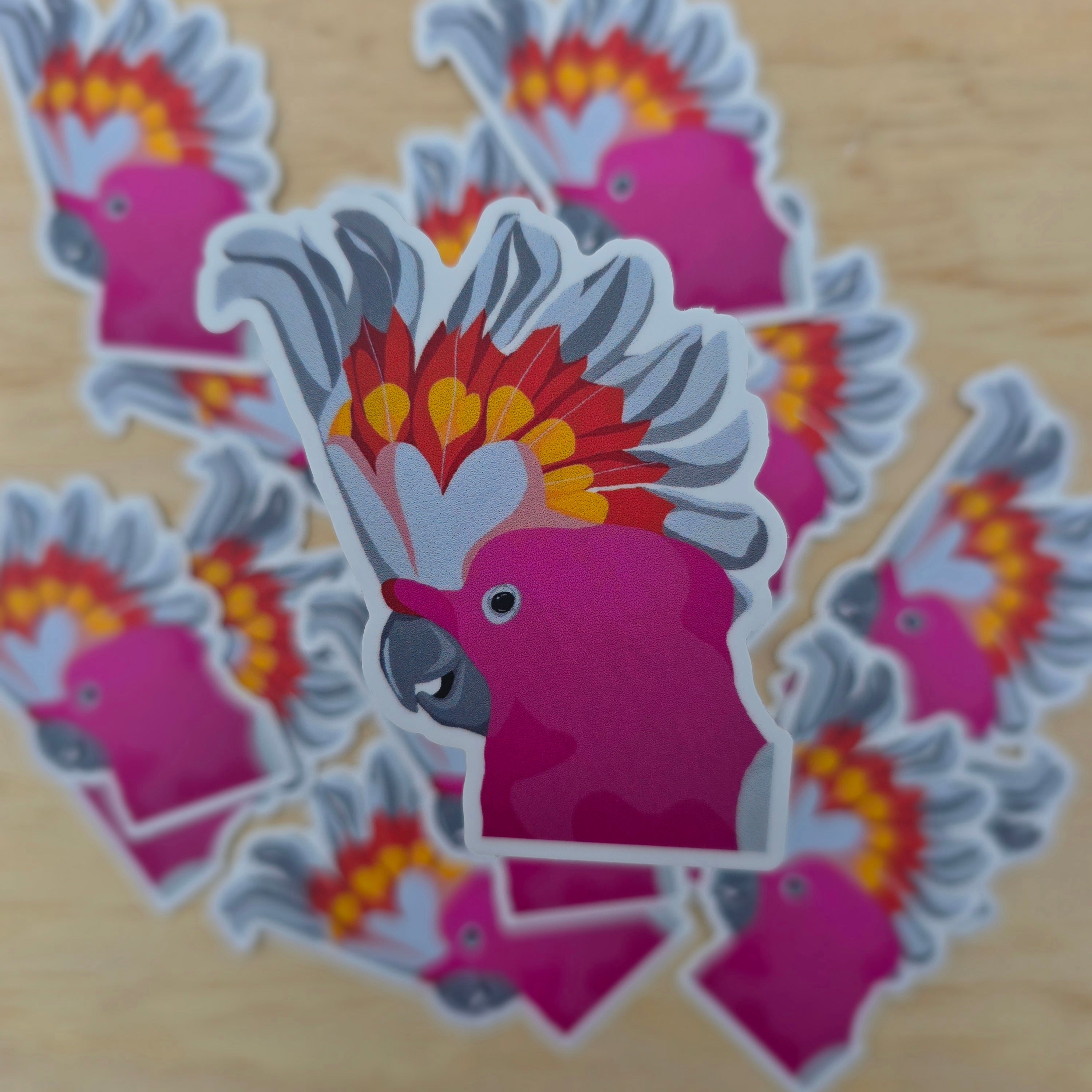 Major Mitchell Vinyl Sticker